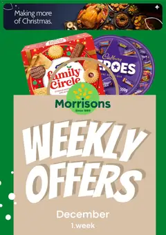 Morrisons - Weekly offers valid from 01/12/2025