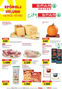 Előnézet Spar Market Akciós újság érvényes 2025.10.16.-tól