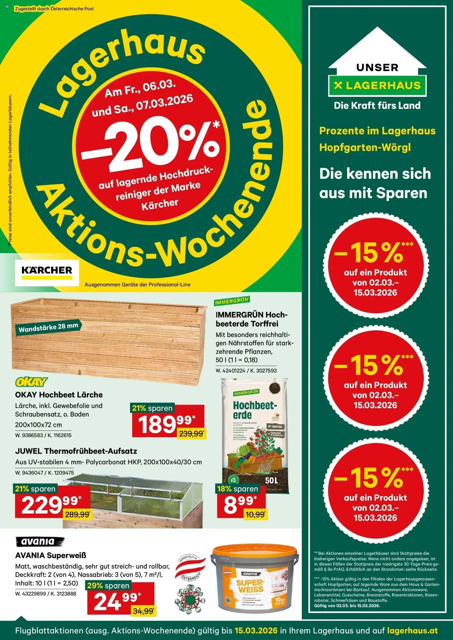 Lagerhaus Wochen Angebote - Seite 1- gültig ab 01.03.2026