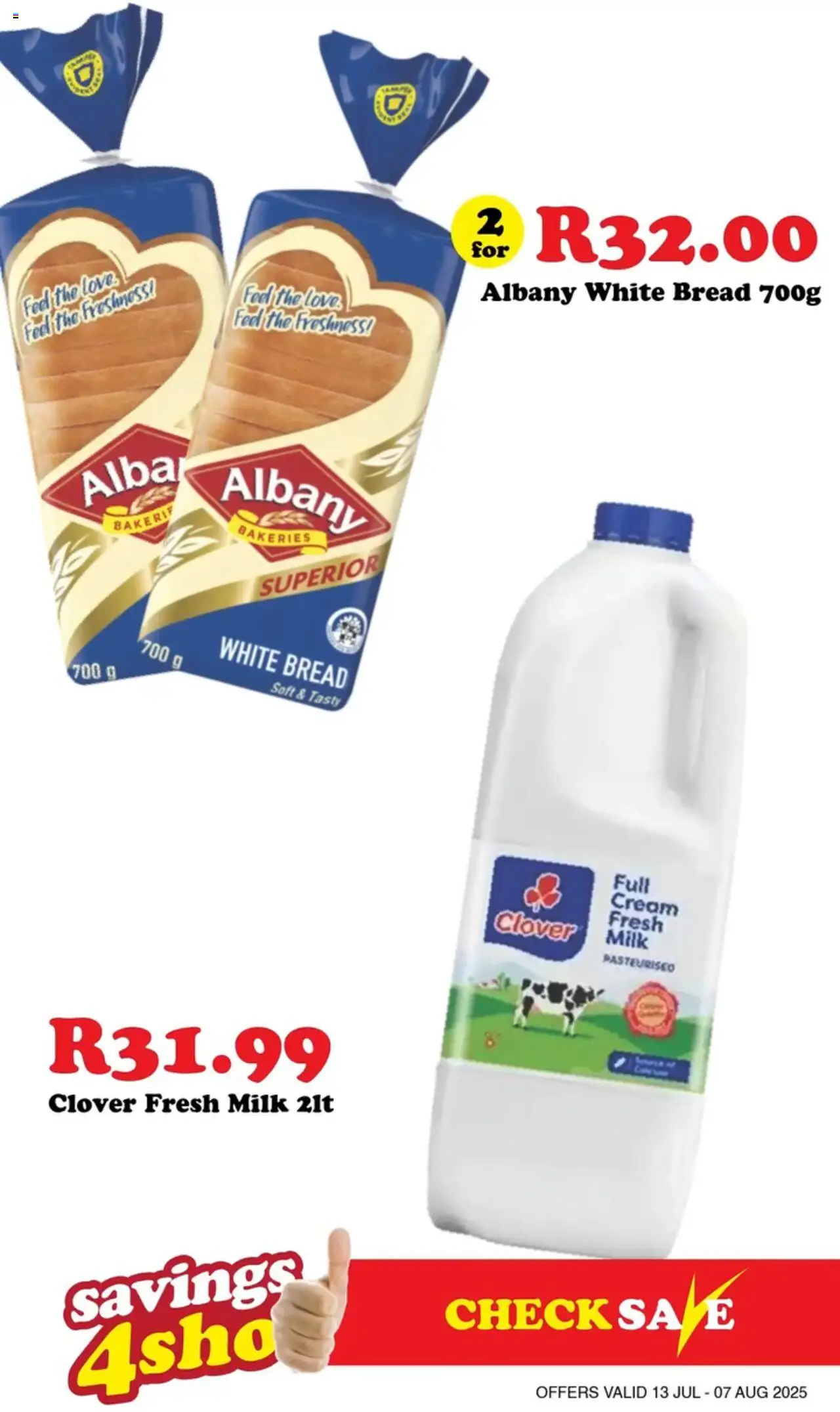 Check Save Specials - page 2- valid from 13/07/2025