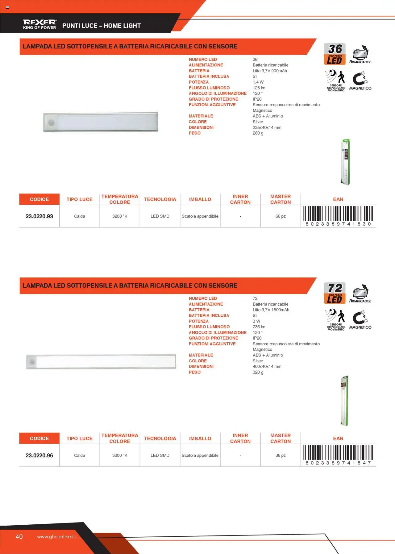 GBC Torce catalogo - pagina 40 - valido dal 31/05/2025