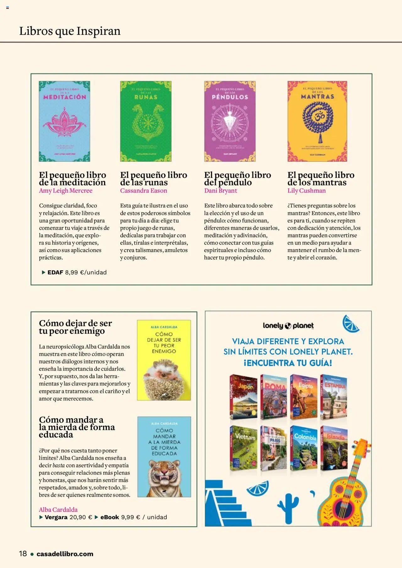 Casa del libro folleto Catalan - Página de 18 - Válido desde 01/07/2025