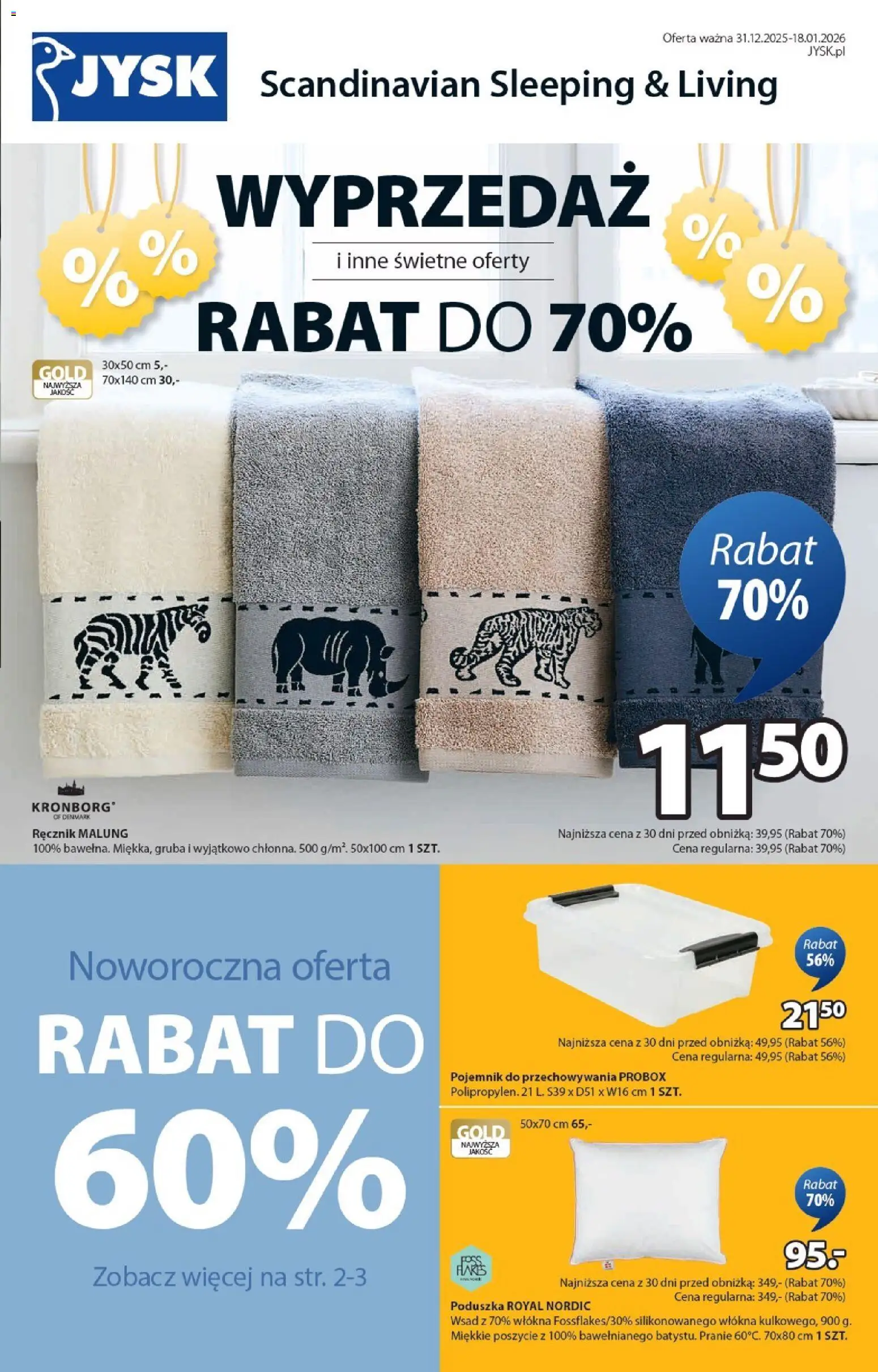 JYSK Gazetka - strona 1- ważny od 31.12.2025