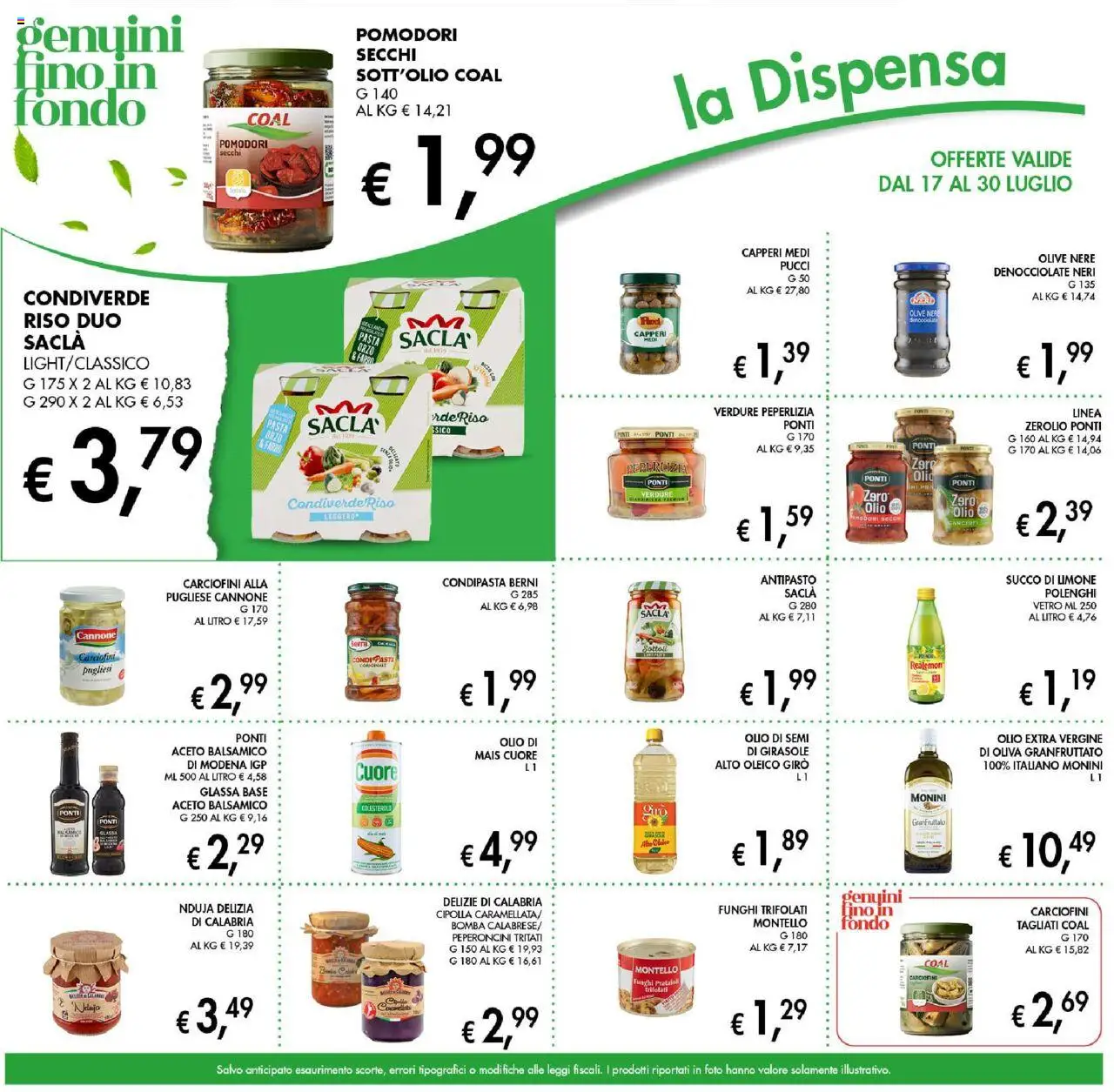 Volantino Coal	 - pagina 20 - valido dal 17/07/2025