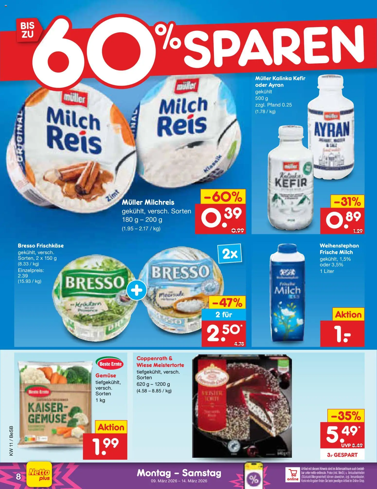 Netto Marken-Discount Prospekt 	 - Seite 8 - gültig ab 09.03.2026