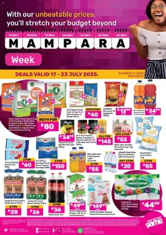 Preview Game - Mampara Week valid from 17/07/2025