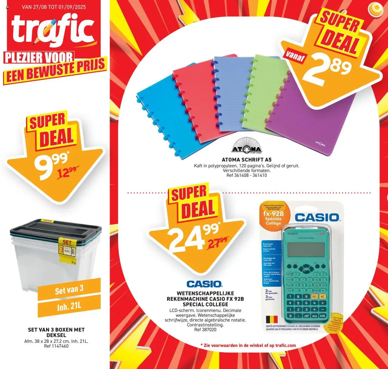 Trafic - Folder - pagina 1- geldig vanaf 27/08/2025