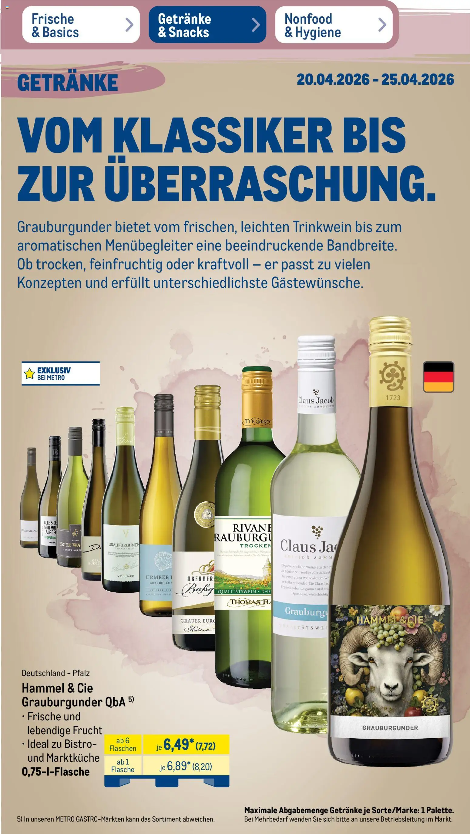 Metro Prospekt 	 - Seite 33 - gültig ab 20.04.2026