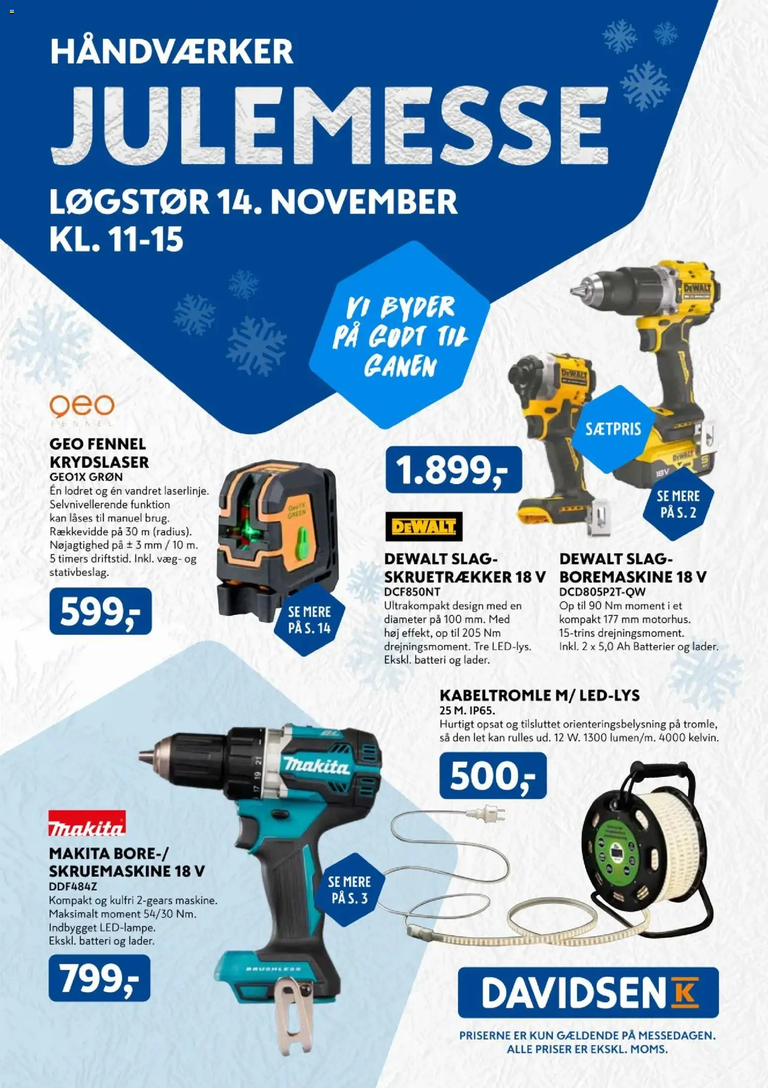 Davidsen - Julemesse Løgstør - side 1- gyldig fra 14/11/2025