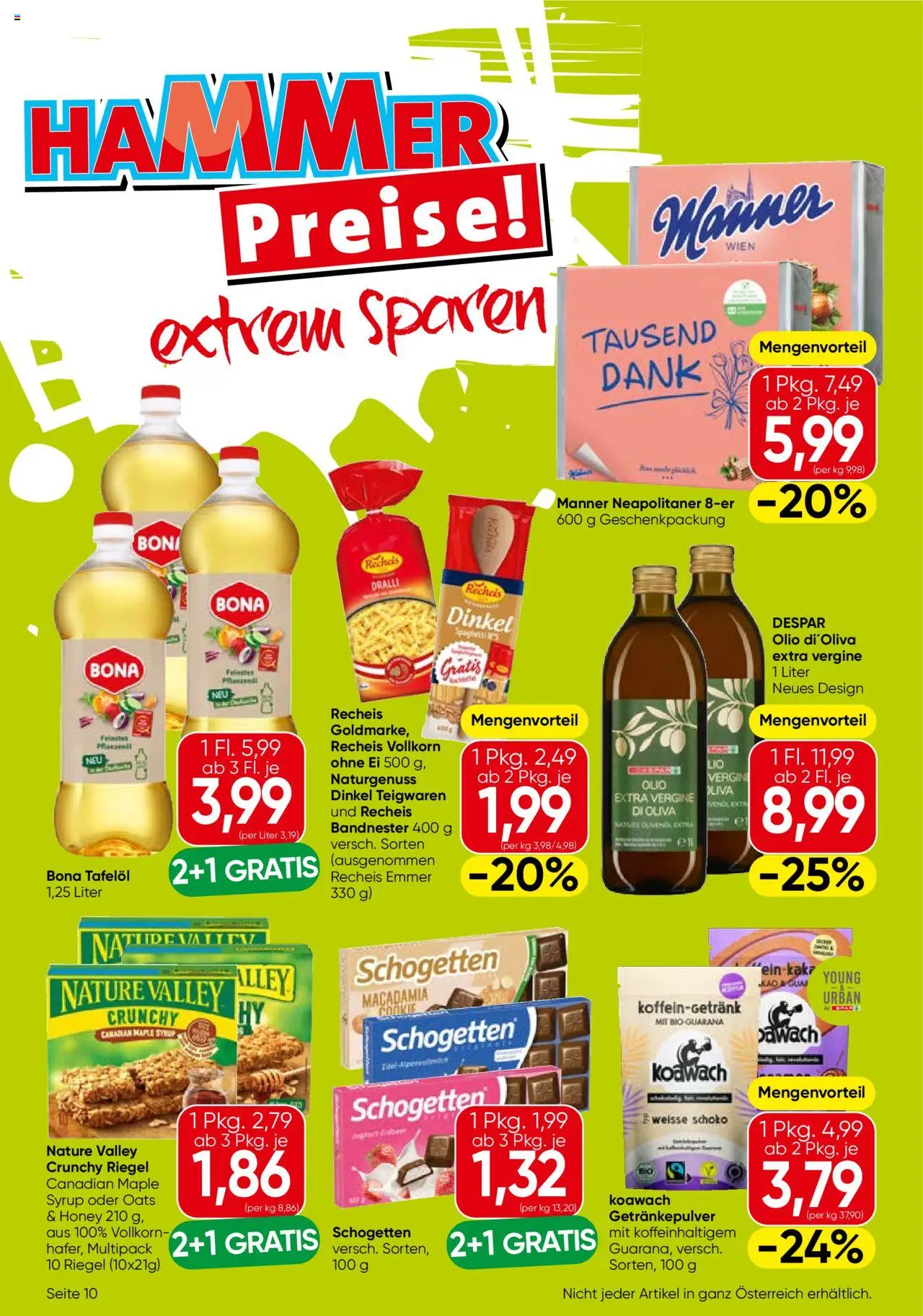 Eurospar Flugblatt - Seite 10- gültig ab 17.07.2025