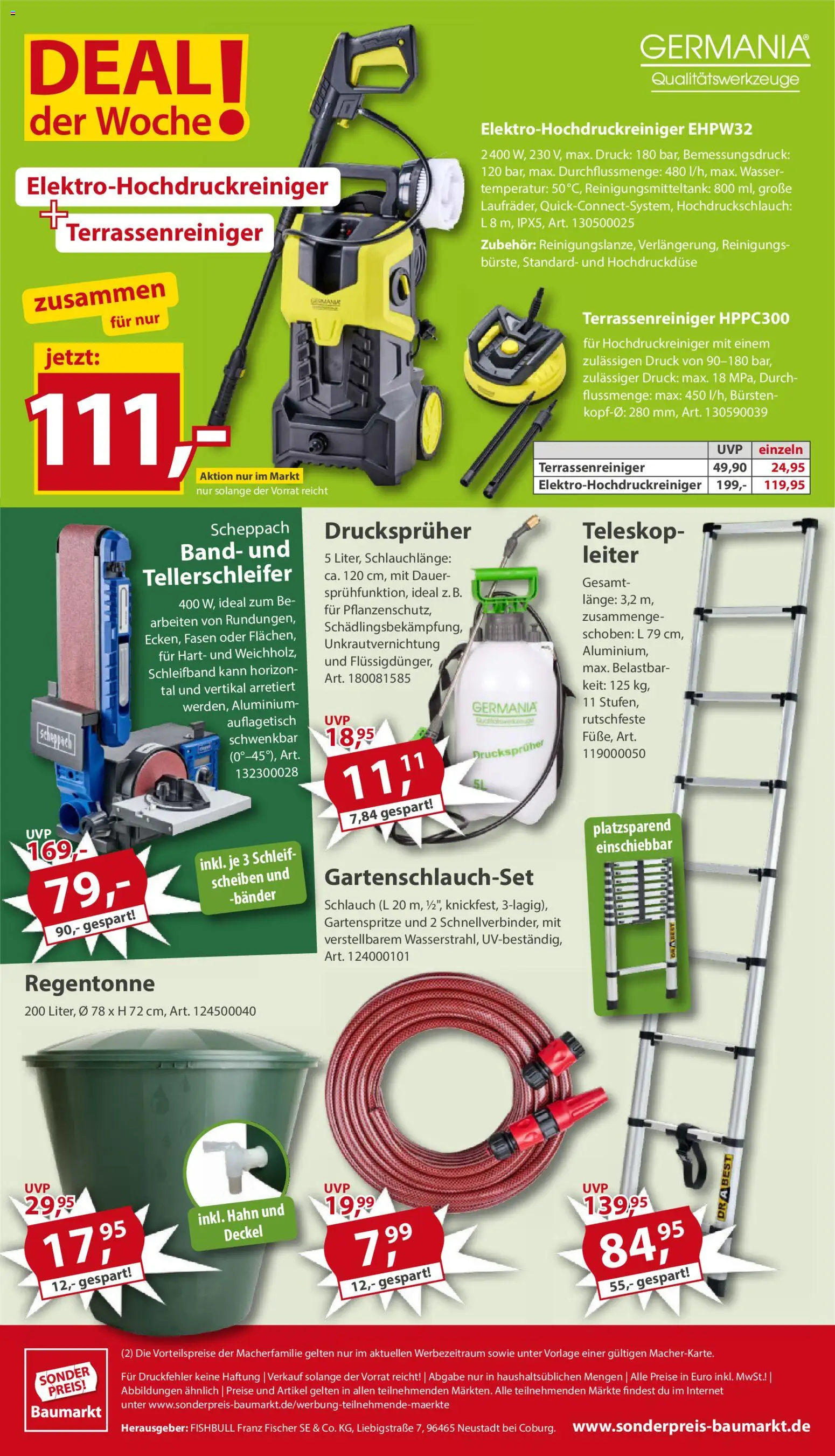 Sonderpreis Baumarkt Prospekt 	 - Seite 20 - gültig ab 25.04.2026