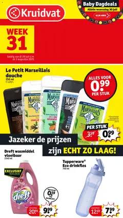 Kruidvat folder week 31 geldig vanaf 28/07/2025