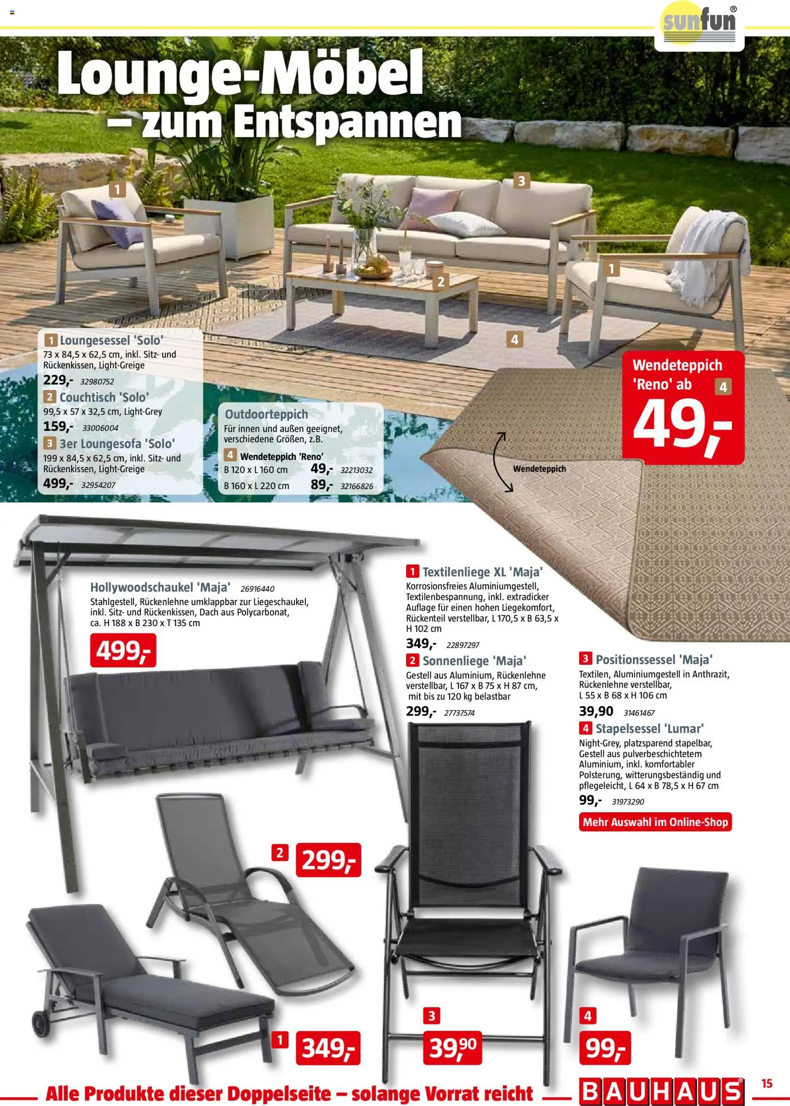 Bauhaus Prospekt 	 - Seite 15 - gültig ab 28.02.2026