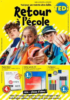 Aperçu TEDi - Nouvelle Ouverture valable à partir du 13/08/2025