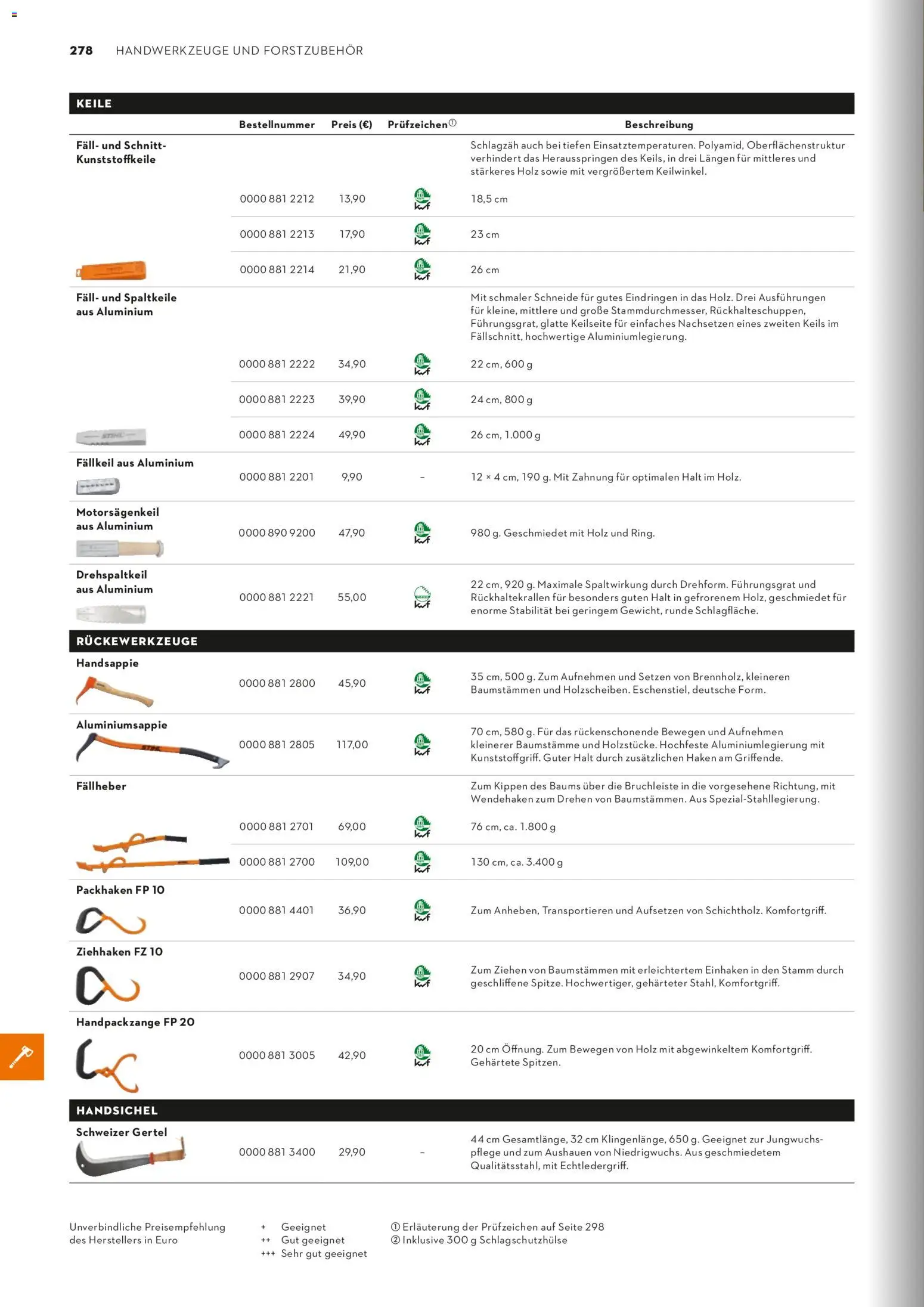 STIHL Katalog - Seite 278 - gültig ab 01.01.2026