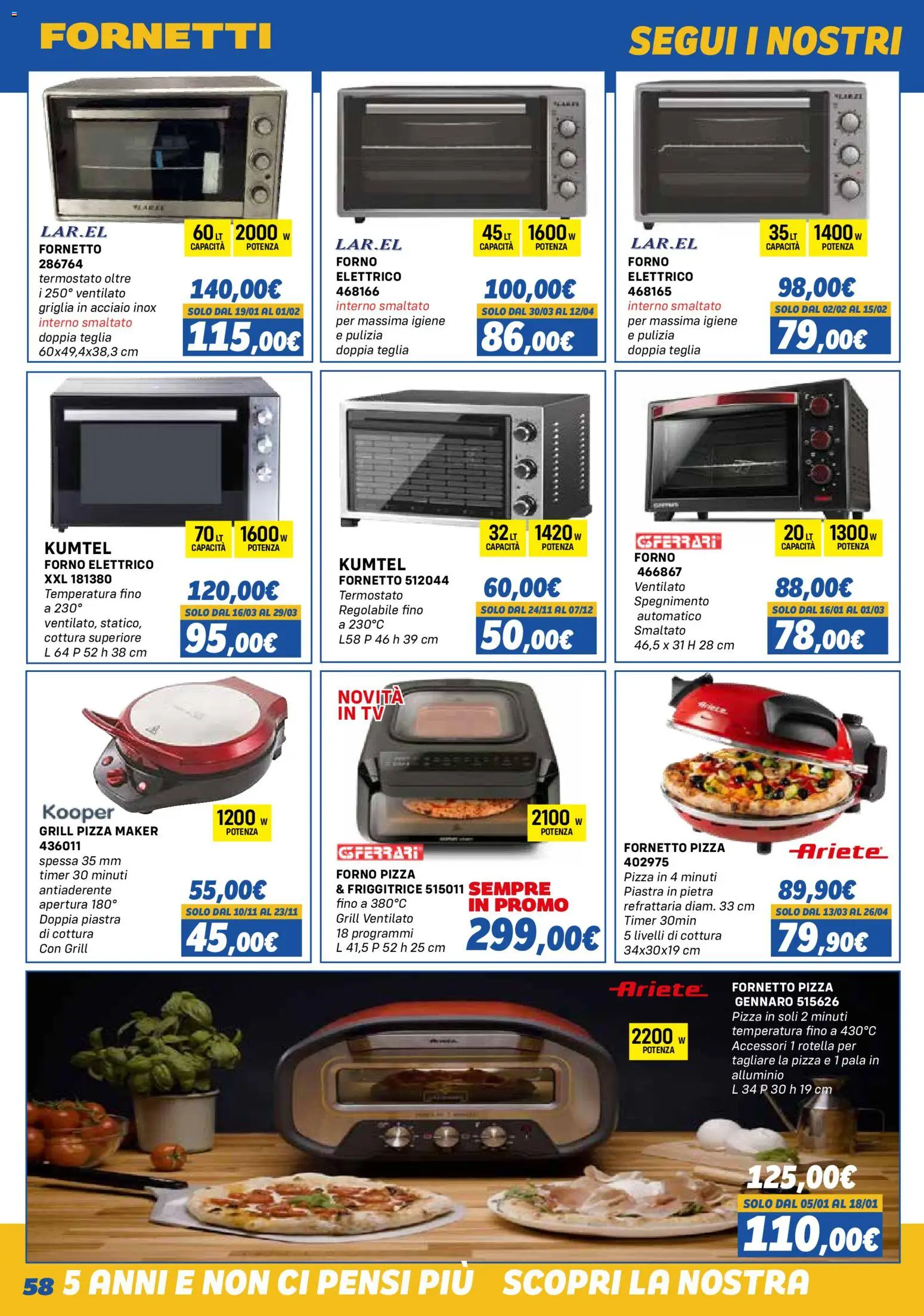 Orizzonte Elettrodomestici catalogo - pagina 58 - valido dal 01/11/2025