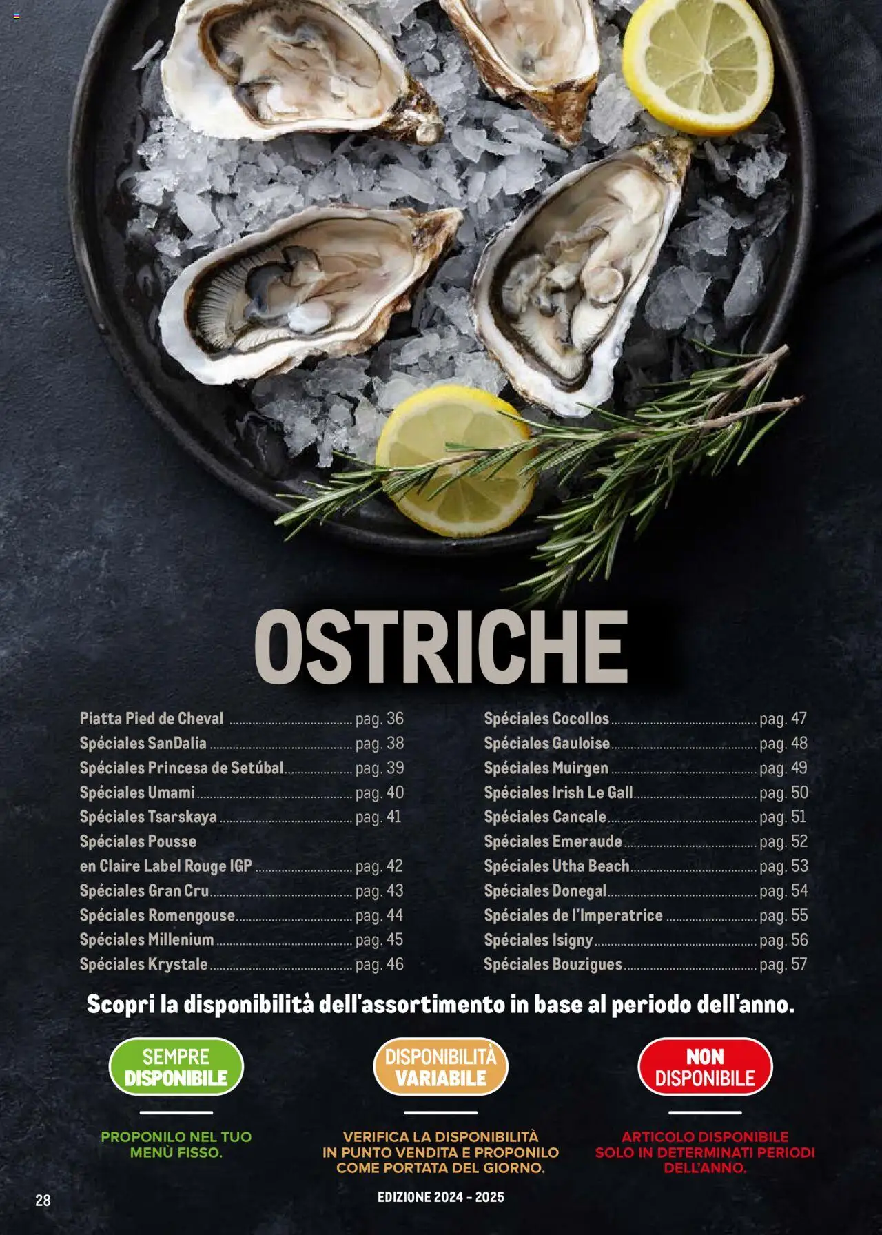 Catalogo Frutti di mare Metro	 - pagina 28 - valido dal 11/07/2024