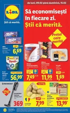 Catalog Lidl valabil de la 09.02.2026