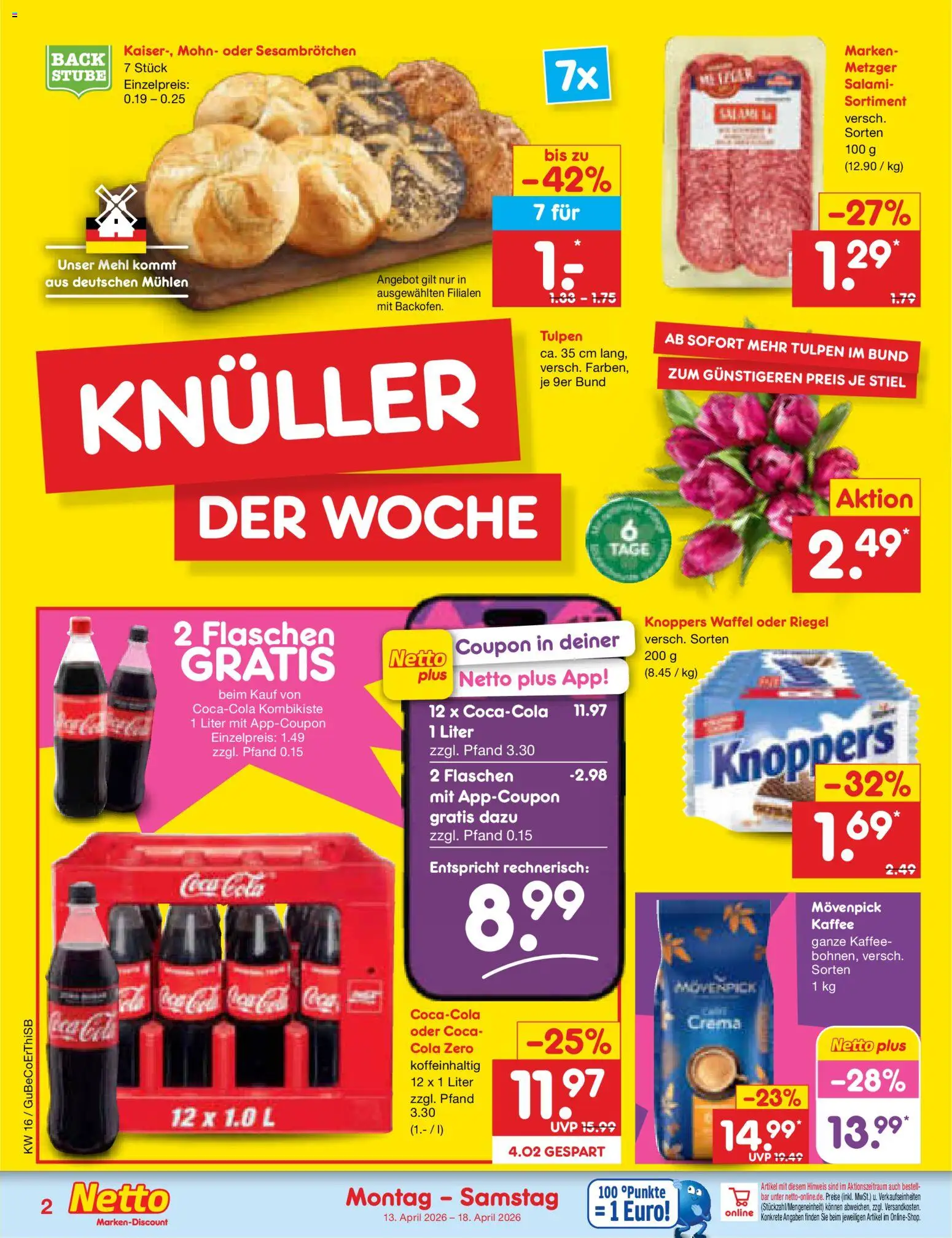Netto Marken-Discount Prospekt 	 - Seite 2 - gültig ab 13.04.2026