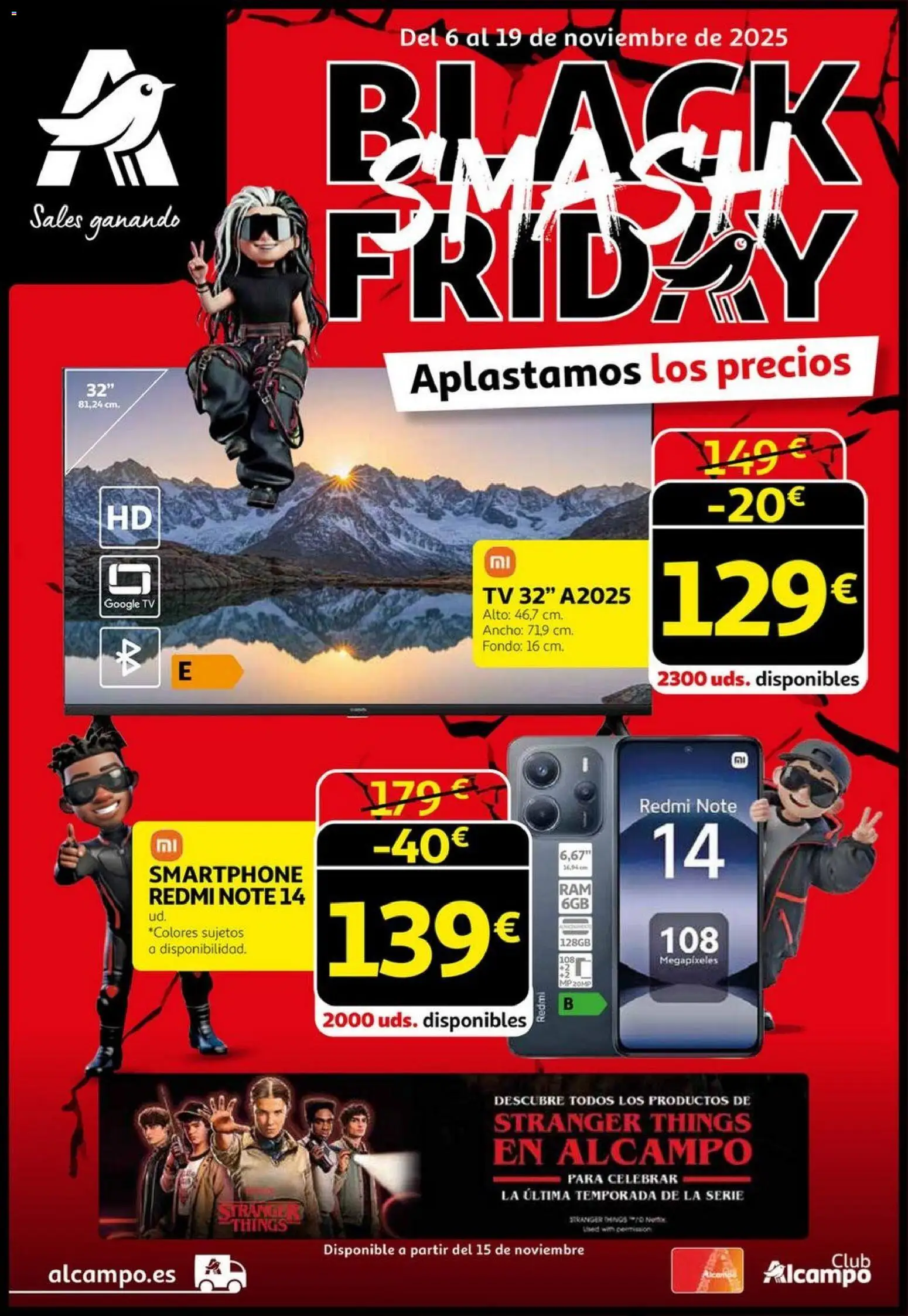 Alcampo - Black Friday - Página de 1 - Válido desde 06/11/2025