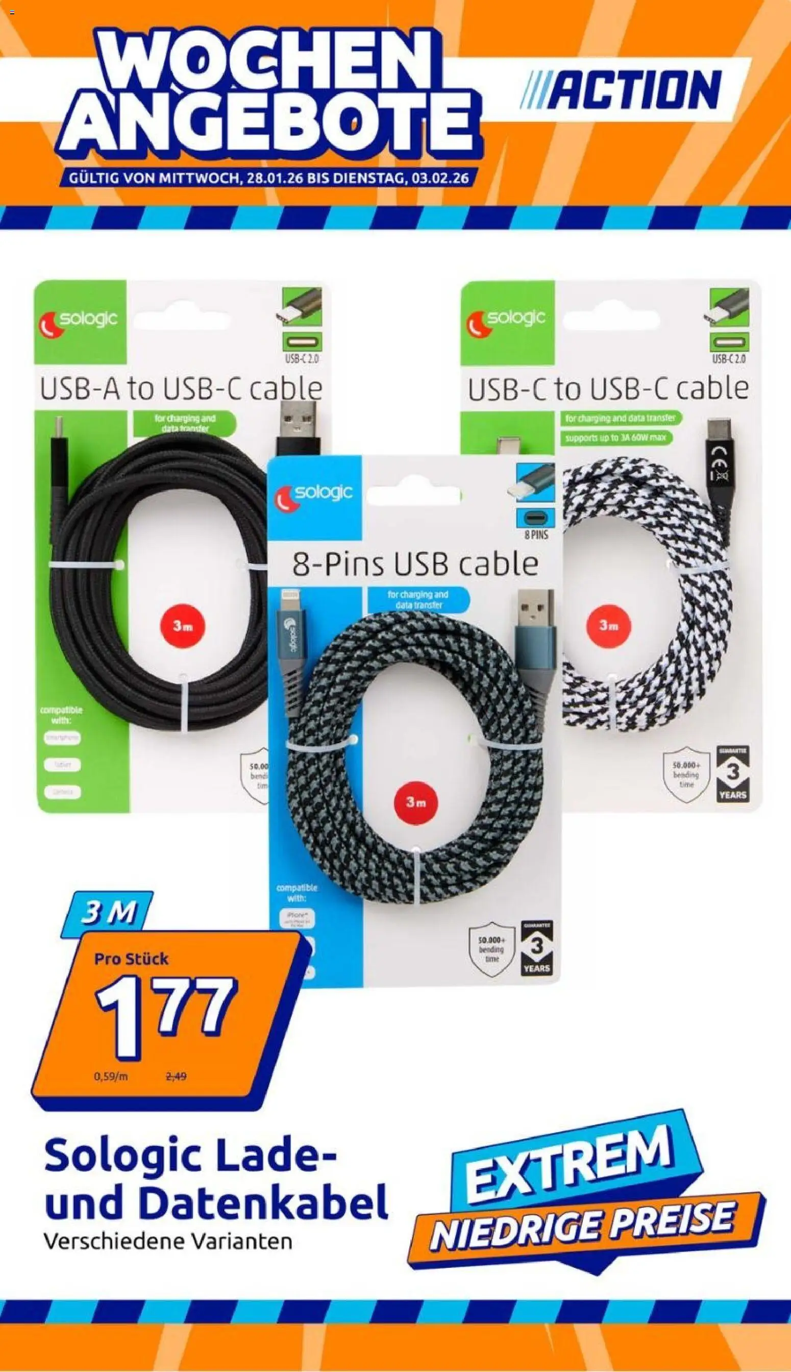 Action Flugblatt - Seite 1- gültig ab 28.01.2026