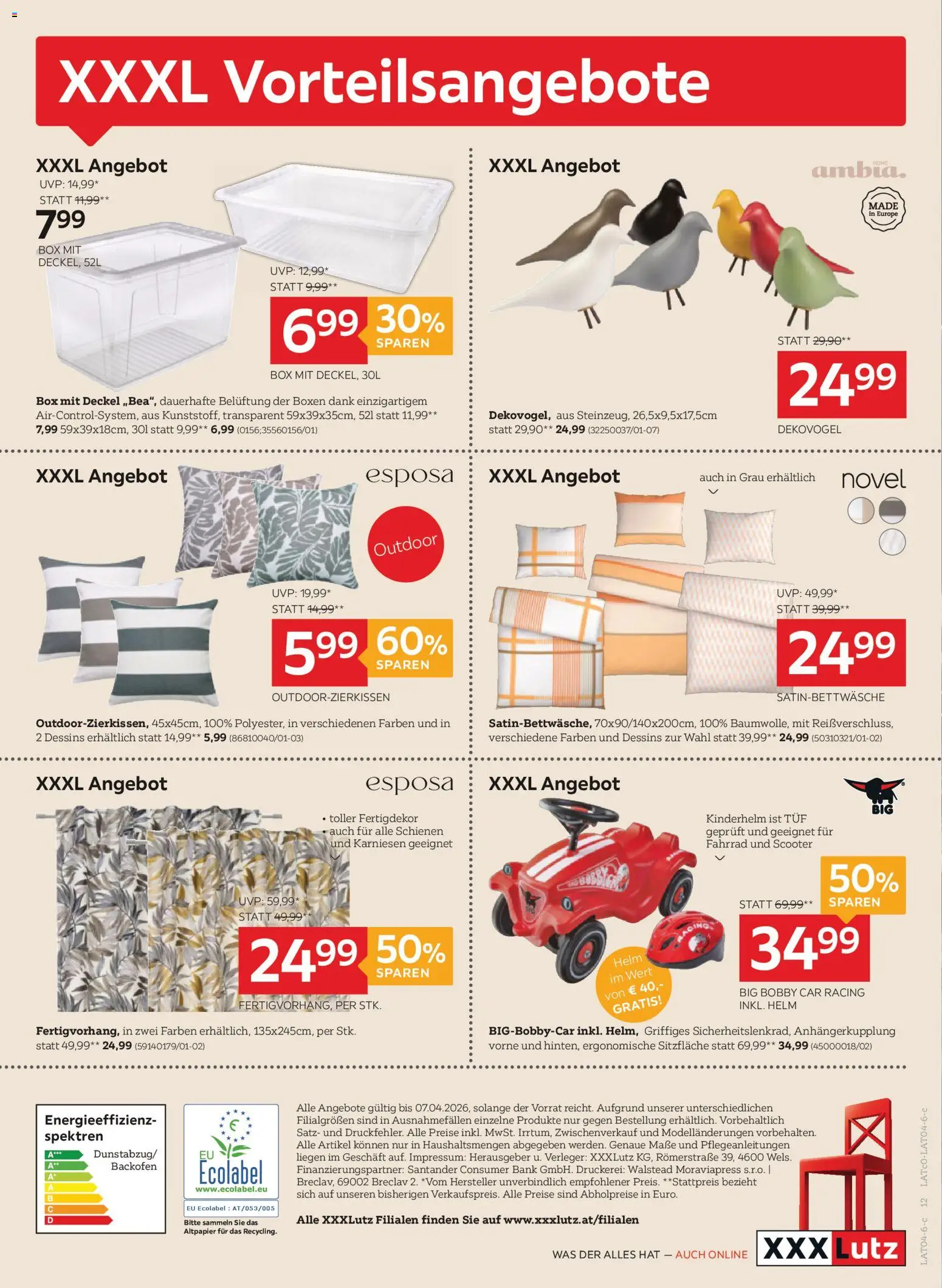 XXXLutz Prospekt aktuell - page 12- valid from 31.03.2026