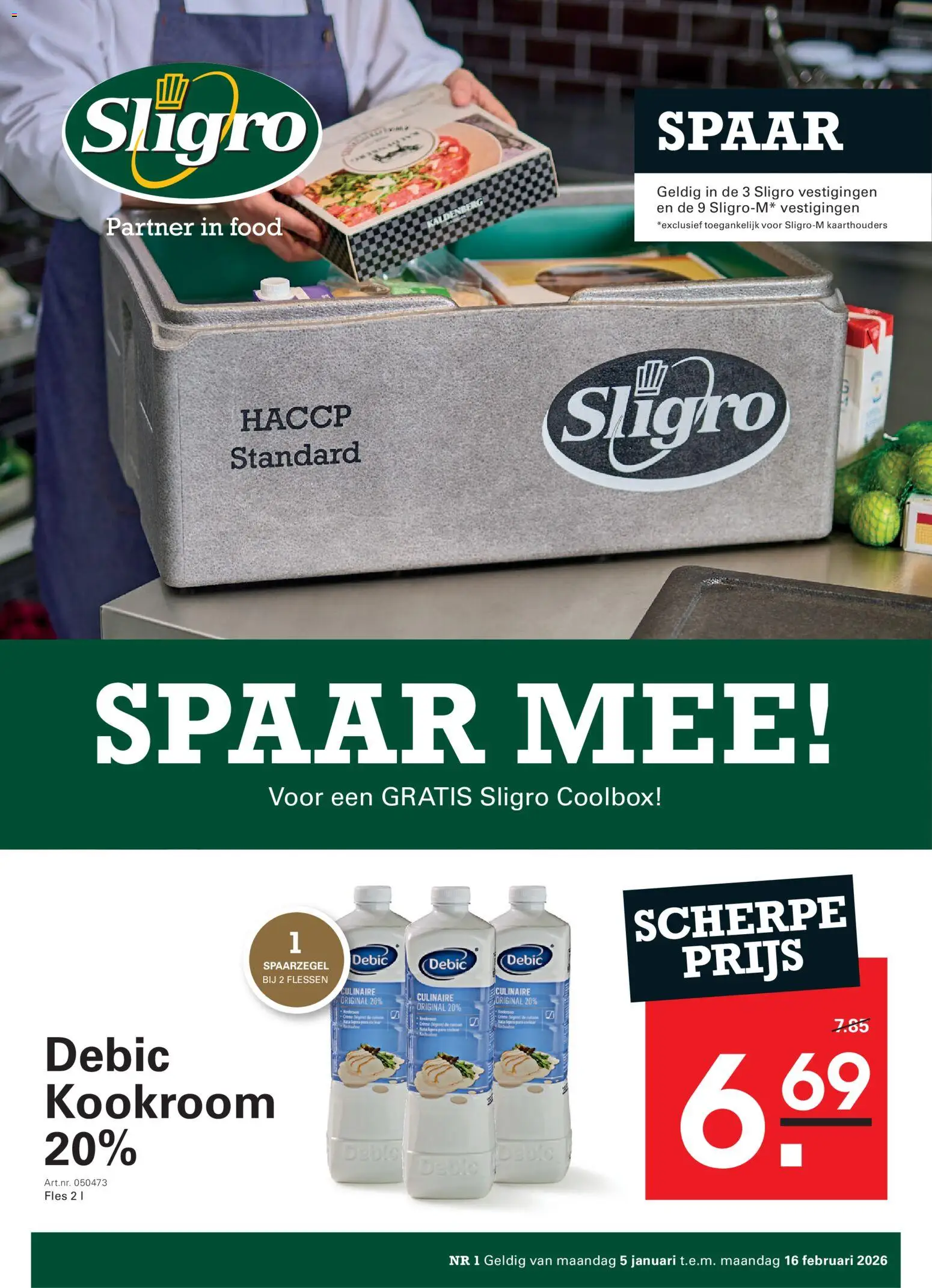 Sligro folder - pagina 1- geldig vanaf 05/01/2026