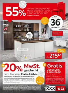 Vorschau XXXLutz Einbaunküchen gültig ab 29.12.2025