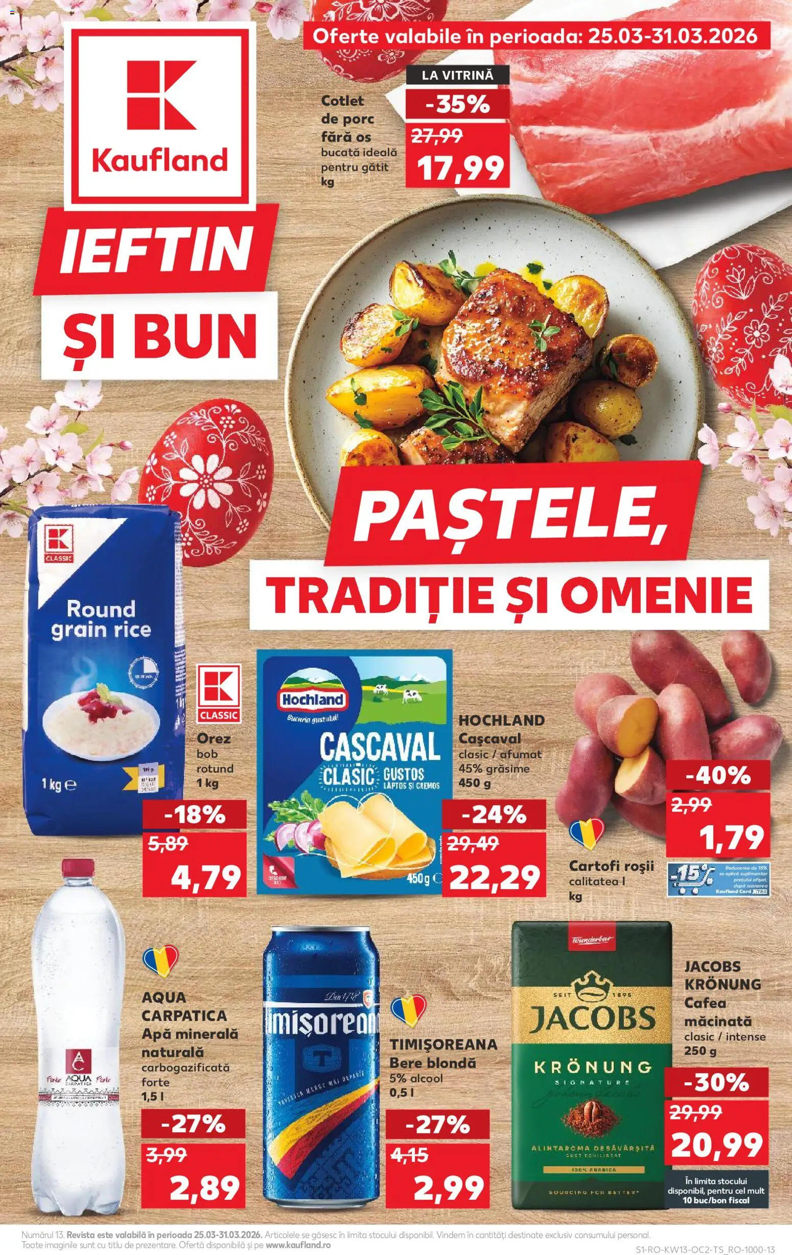 Kaufland Catalog - pagina 1- valabil de la 25.03.2026
