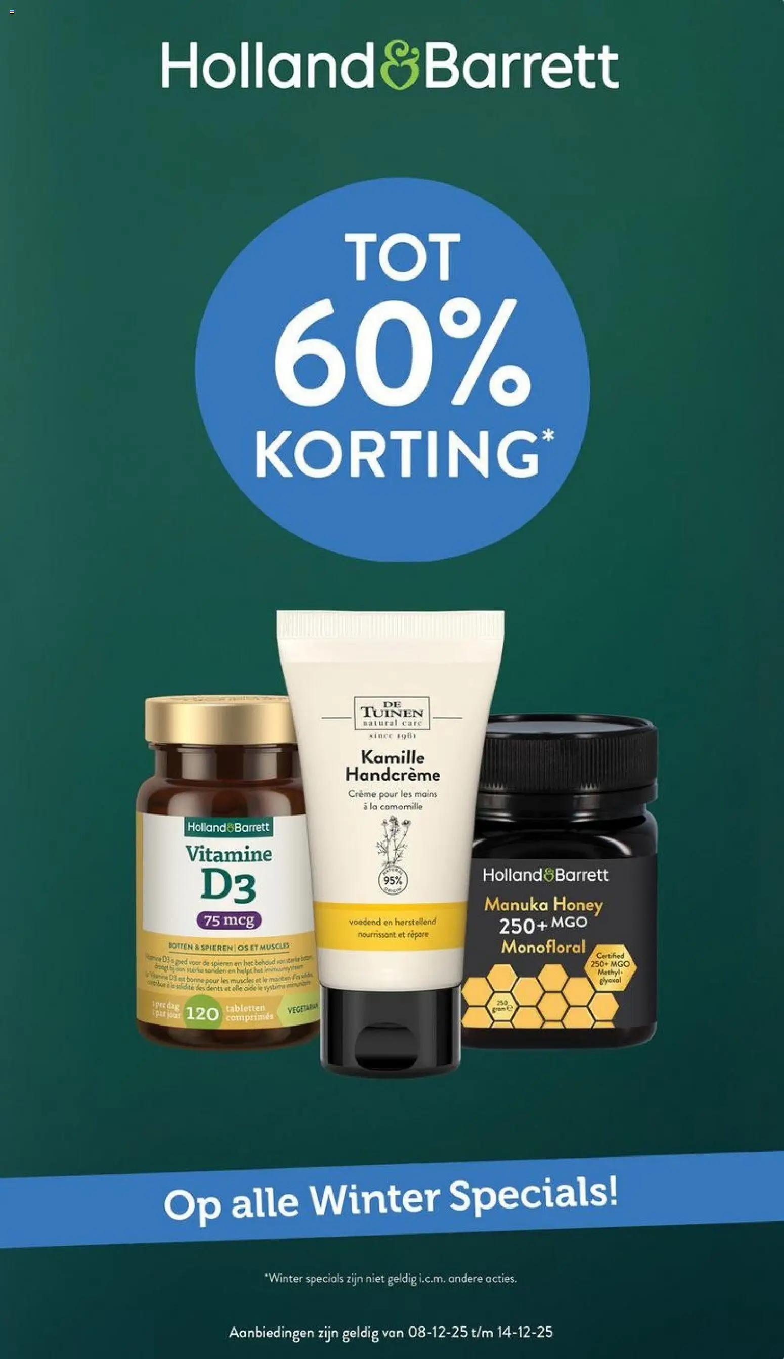 Holland & Barrett - Folder - pagina 1- geldig vanaf 08-12-2025