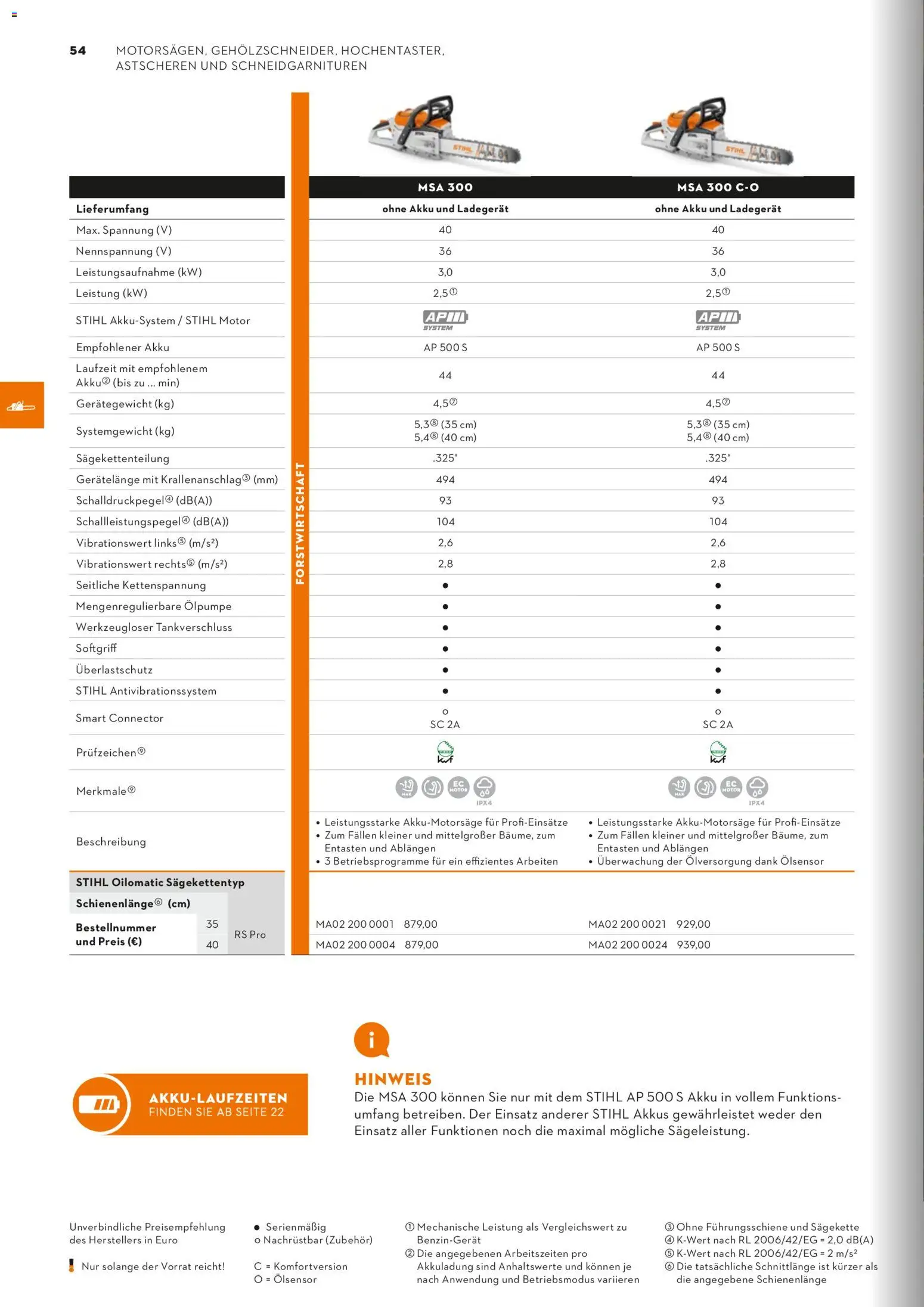 STIHL Katalog - Seite 54 - gültig ab 01.01.2026