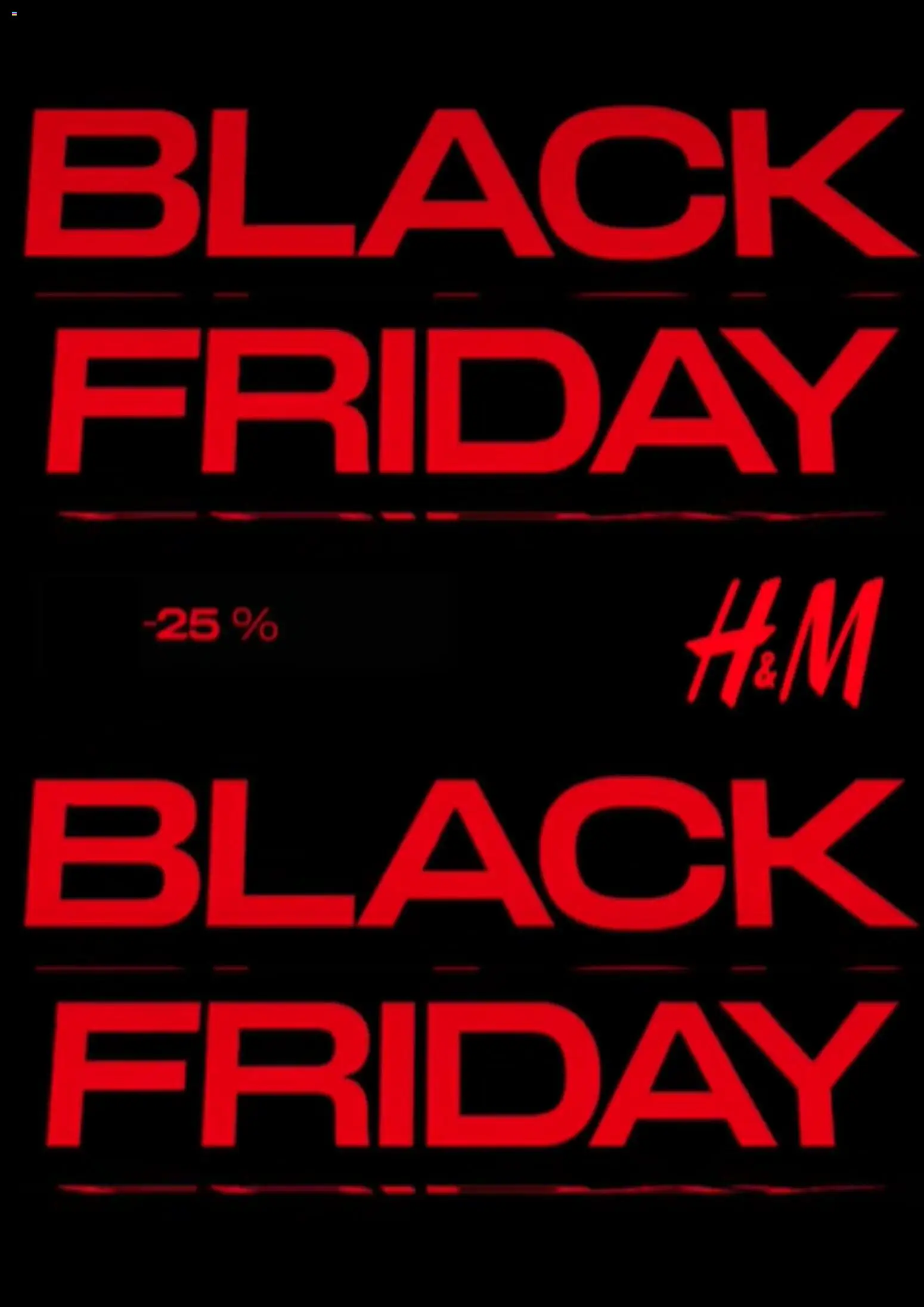 H&M - Black Friday  - pagina 1- geldig vanaf 27/11/2025