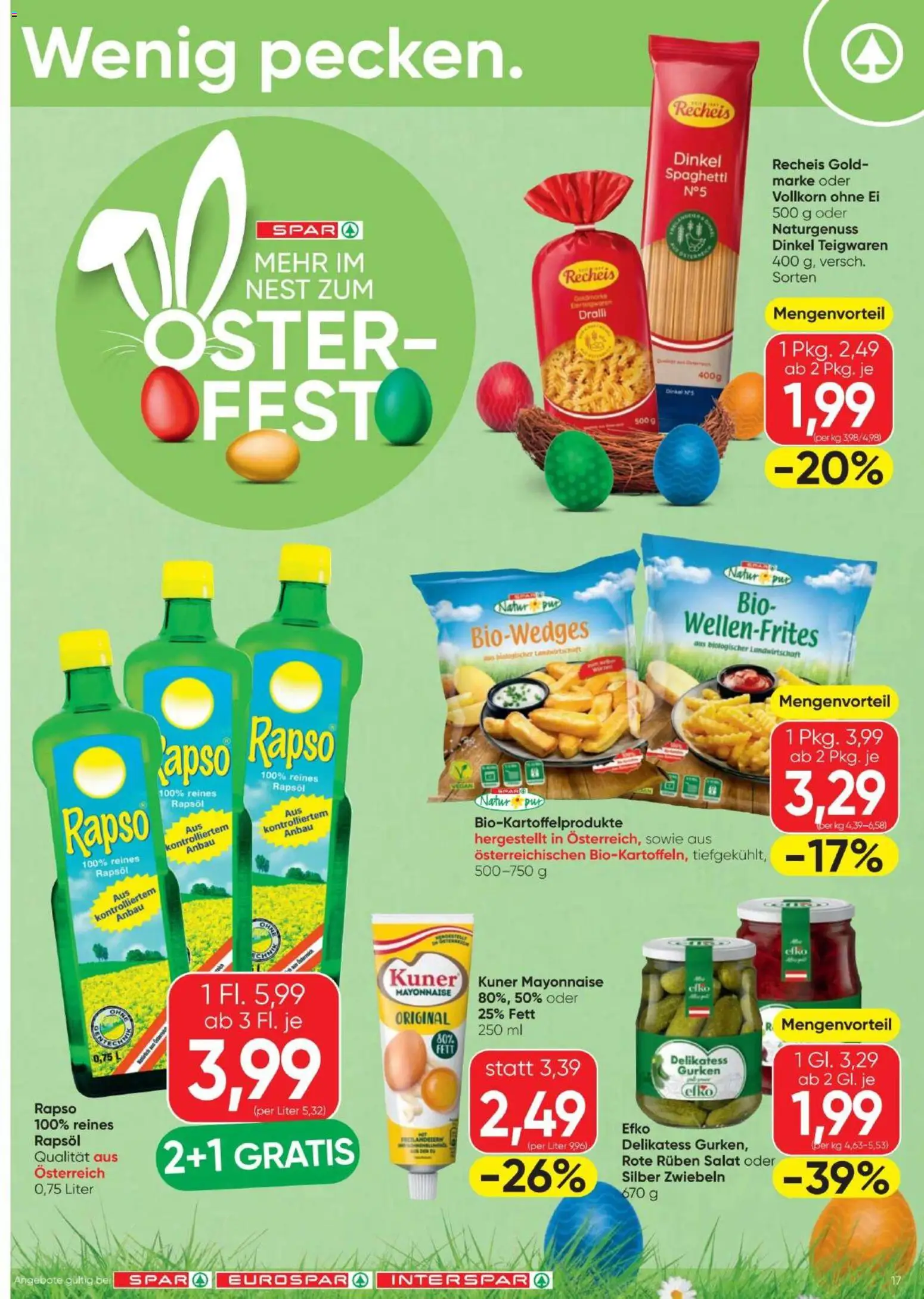 Spar - Flugblatt - page 17- valid from 31.03.2026