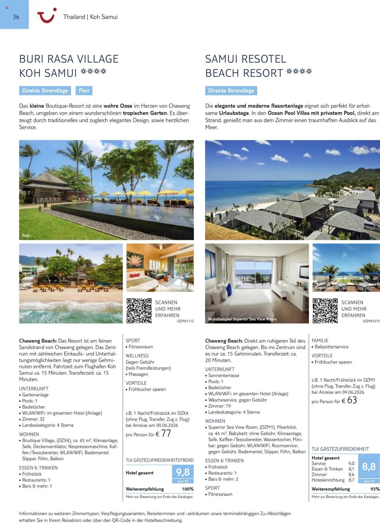 TUI Prospekt  Asien, Afrika, Orient & Indischer Ozean 2025/26 	 - Seite 36 - gültig ab 01.11.2025