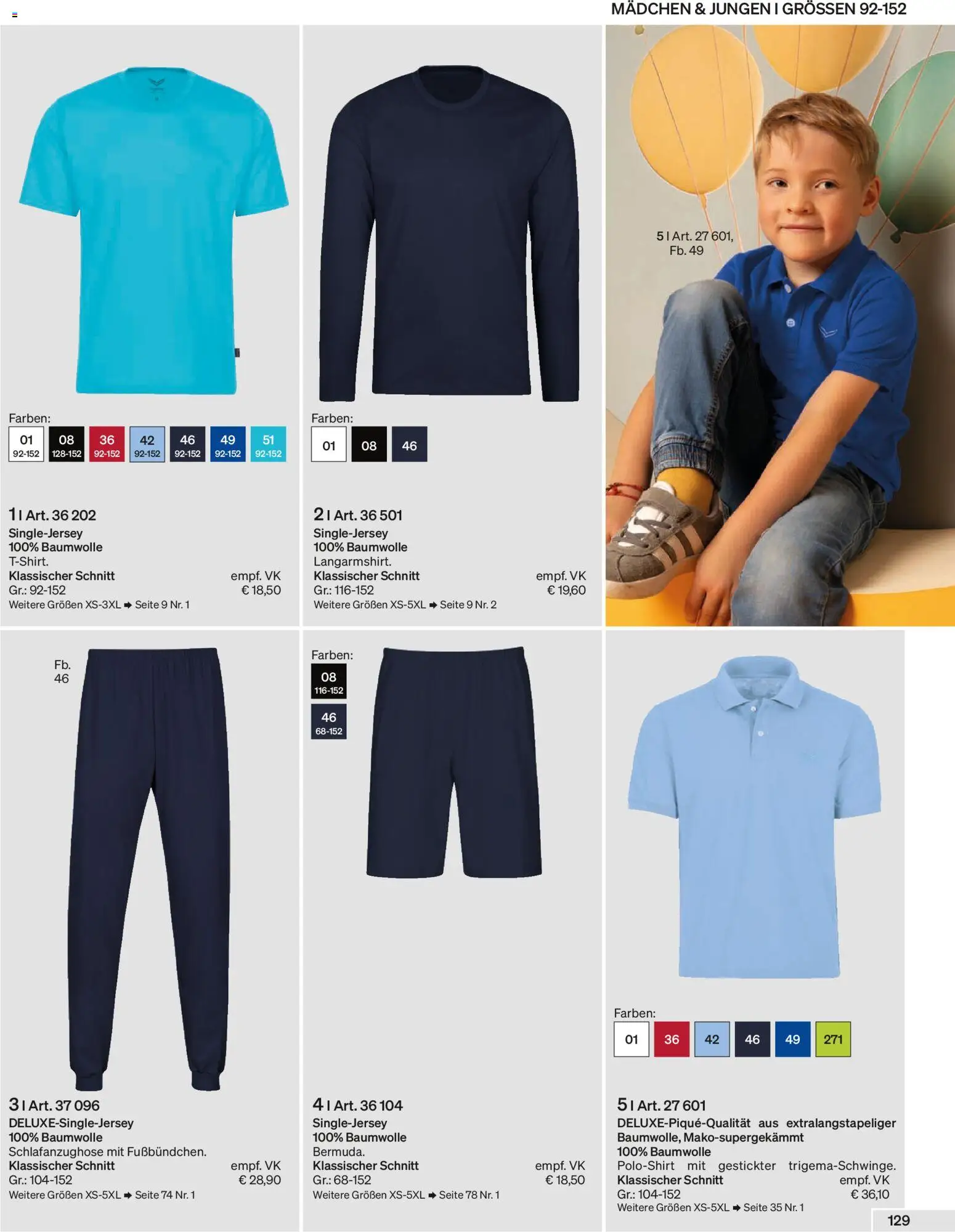 Trigema Prospekt - Seite 129 - gültig ab 01.02.2026