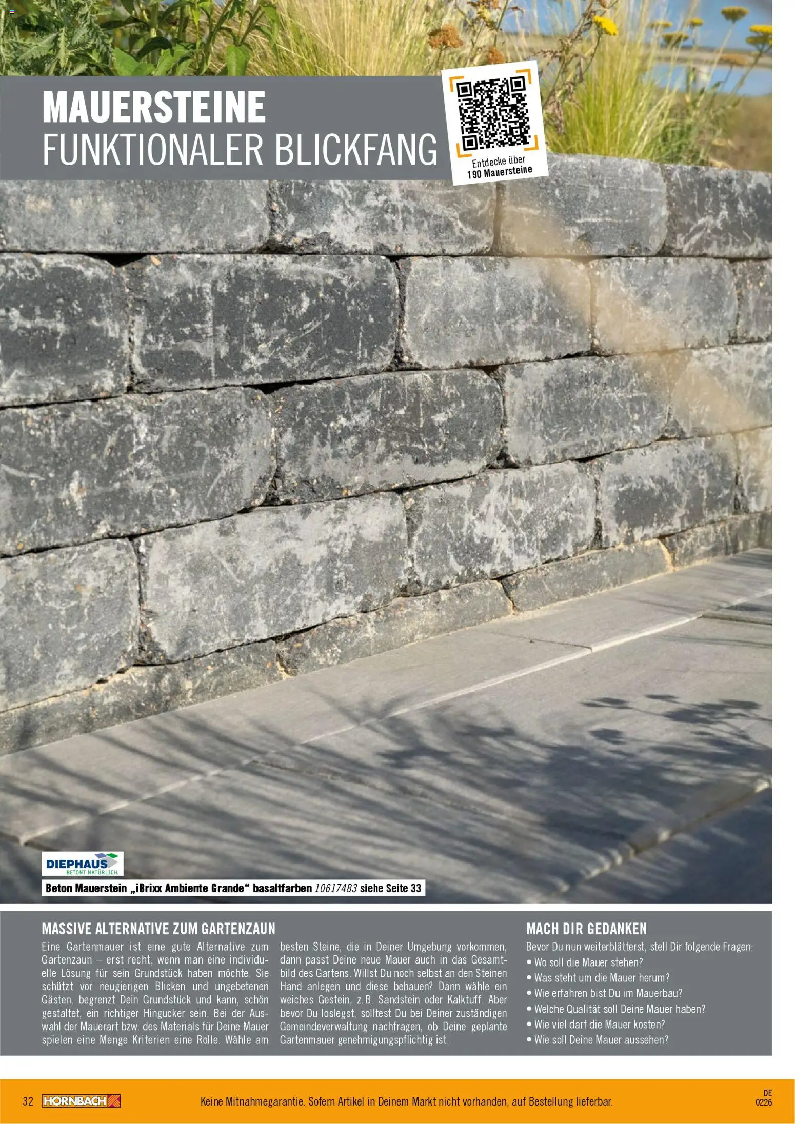 Hornbach Garten- & Terrassengestaltung - Seite 32 - gültig ab 12.02.2026