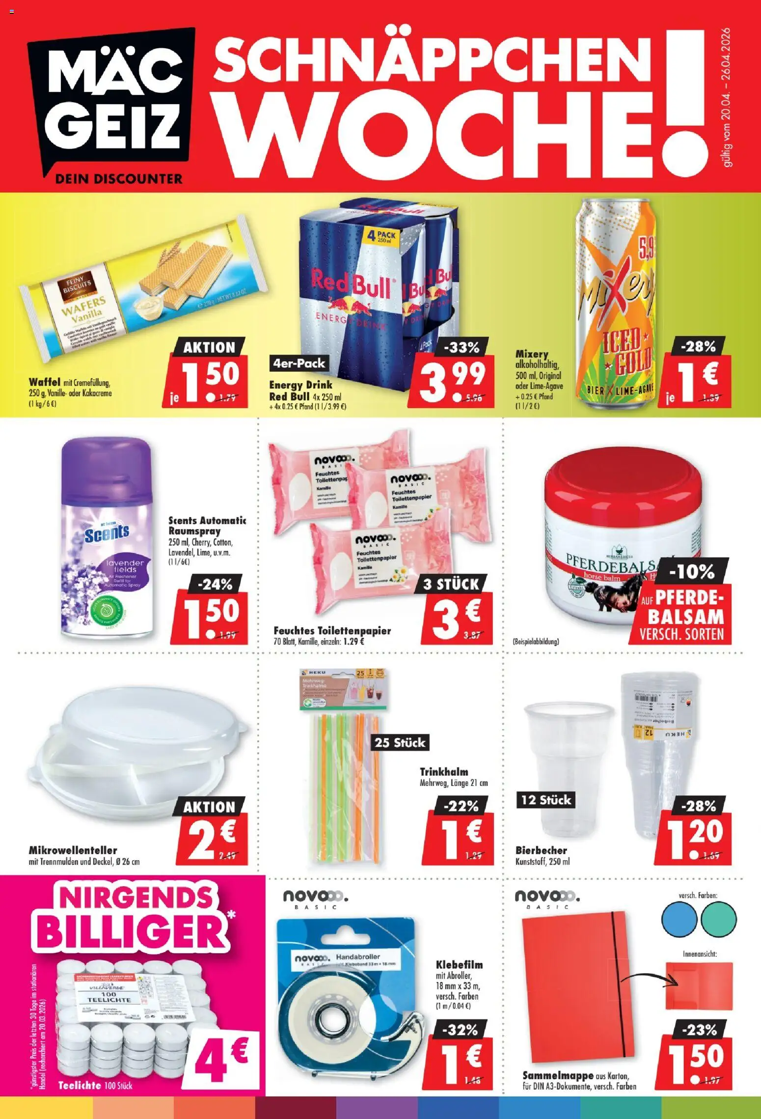 Mäc Geiz Prospekt 	 - Seite 1 - gültig ab 20.04.2026