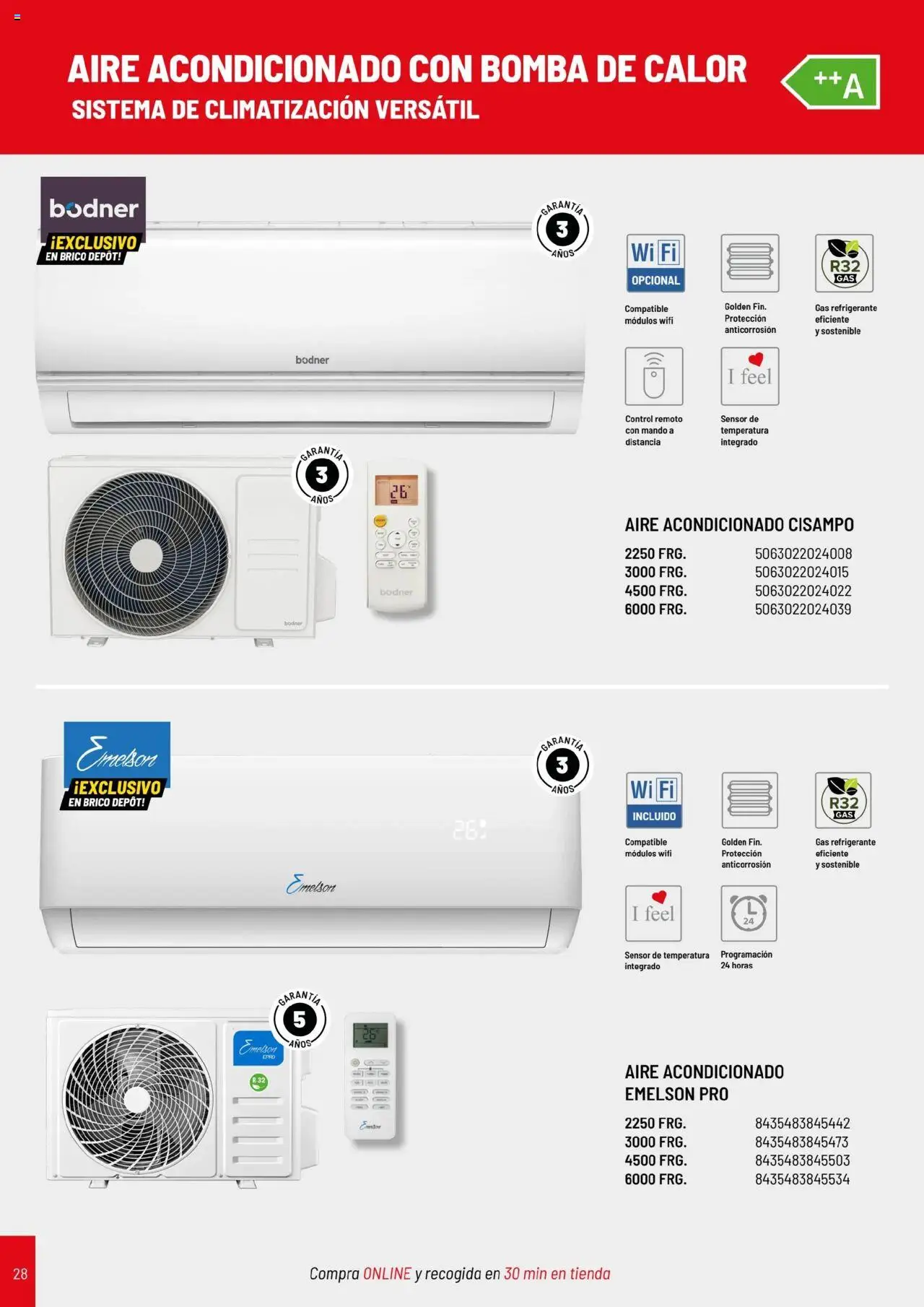 Brico Depôt - Catálogo Calefacción - Página de 28 - Válido desde 21/10/2025