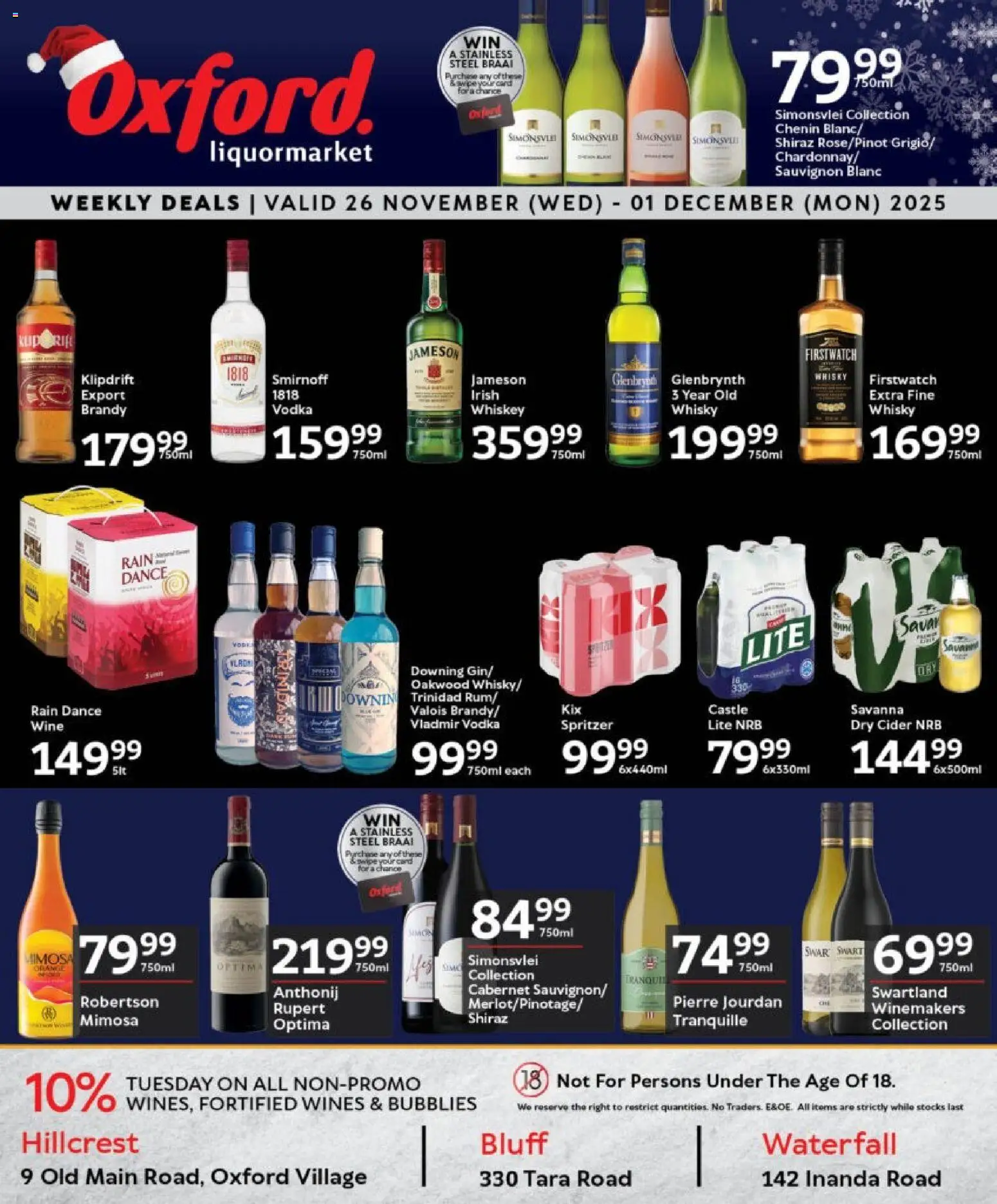 Oxford Freshmarket - Liquormarket Deals - page 1- valid from 26/11/2025