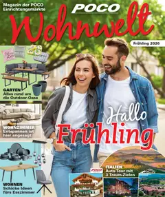 Vorschau Poco Prospekt Wohnwelt Frühling 2026 gültig ab 16.02.2026