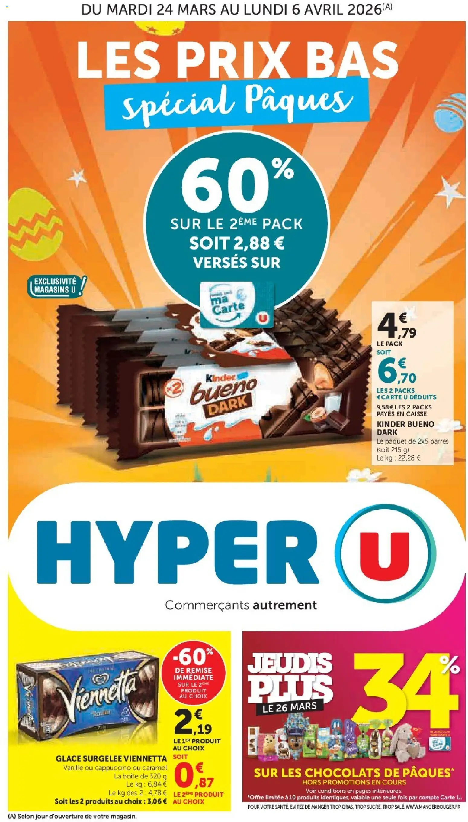 Hyper U catalogue - page 1 - valable à partir du 24/03/2026