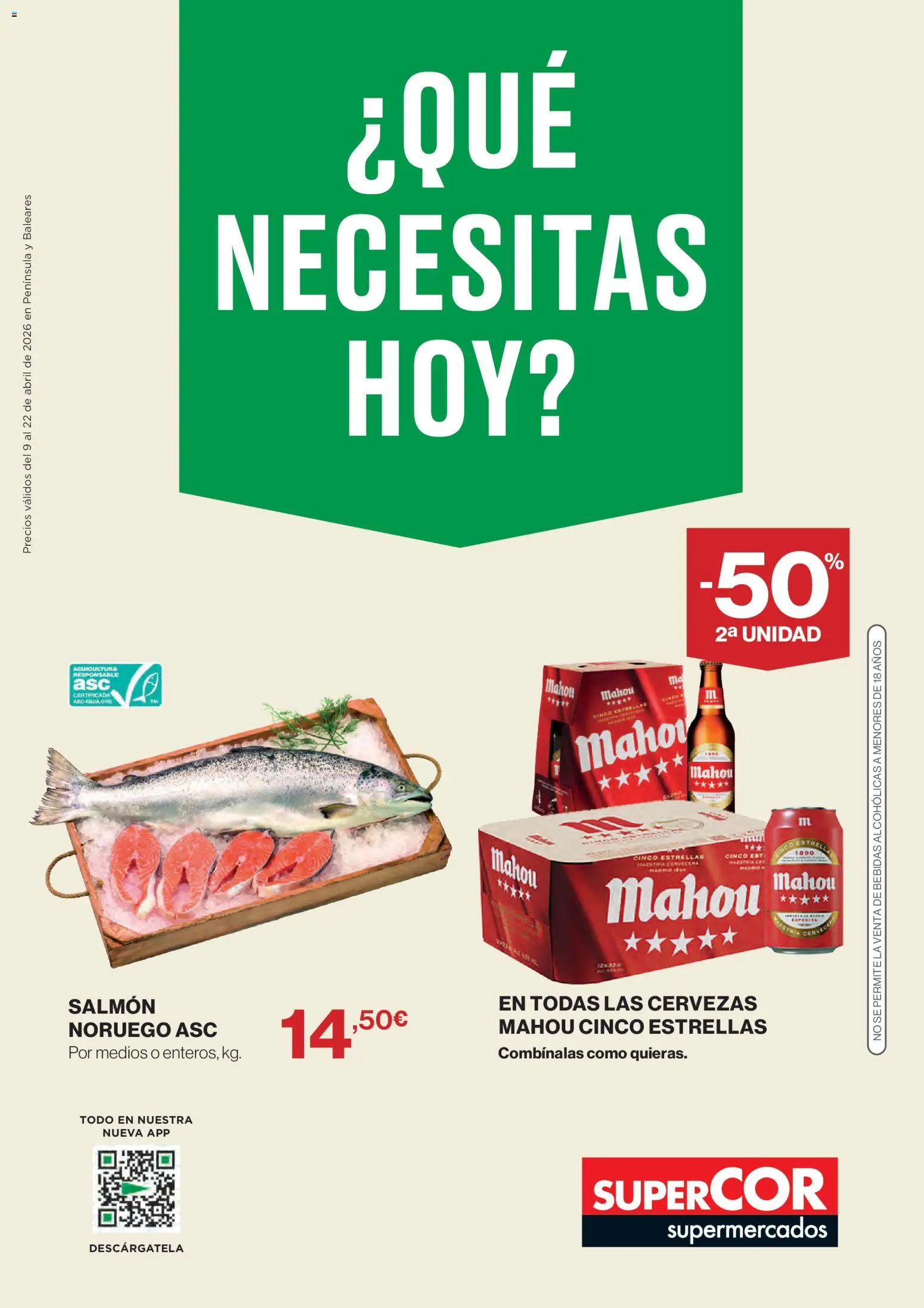 Supercor folleto - Página de 1 - Válido desde 09/04/2026