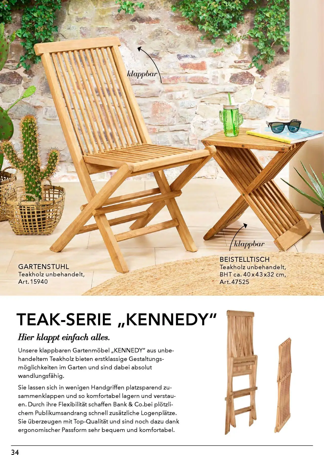 Rahaus Prospekt Gartenmöbel - Seite 34 - gültig ab 07.04.2025