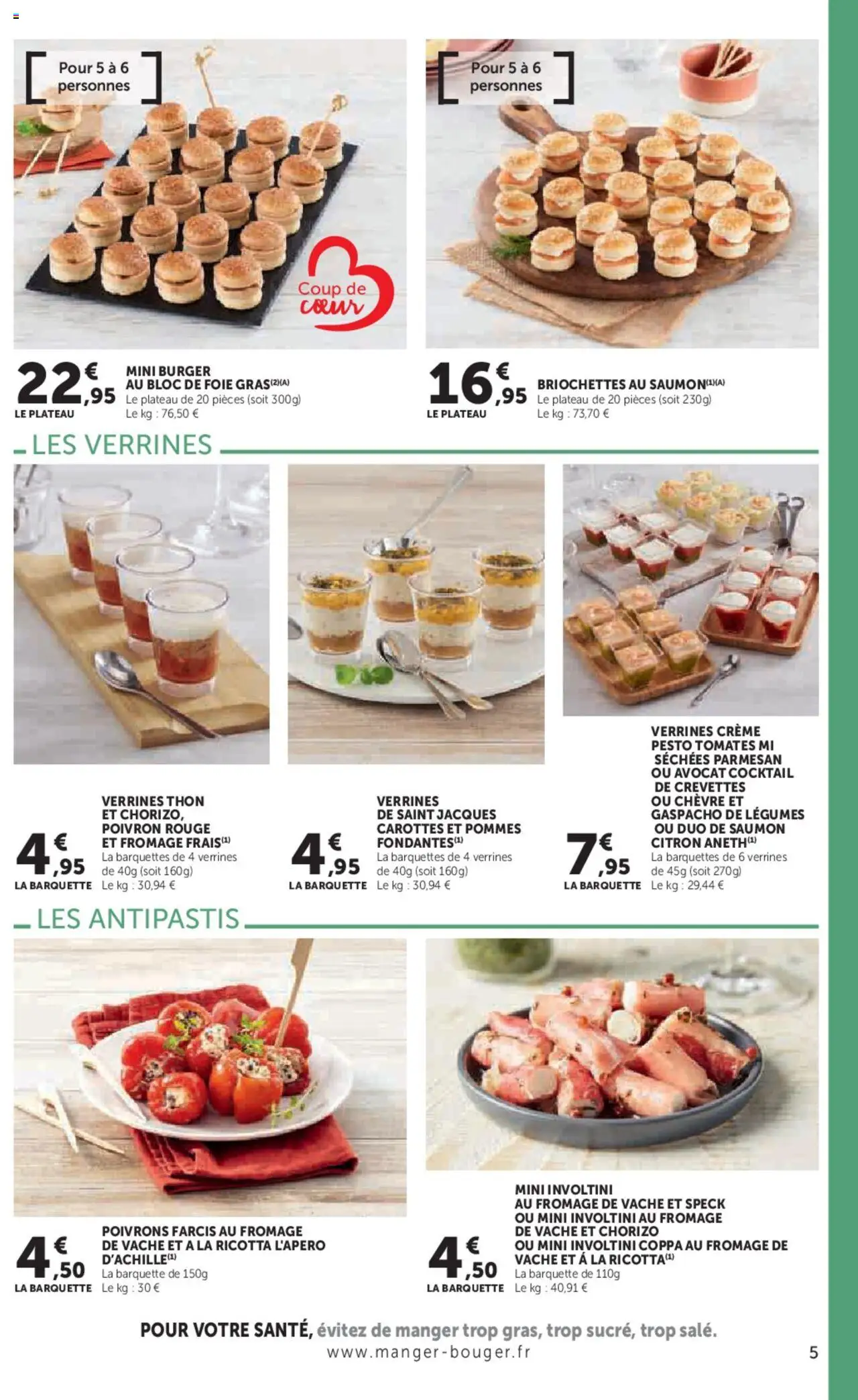 U Express La carte Printemps Été - page 5 - valable à partir du 08/04/2025