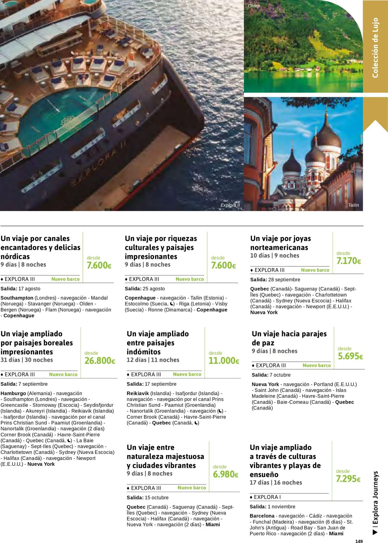 Viajes El Corte Inglés Cruceros marítimos - Página de 150 - Válido desde 01/01/2026