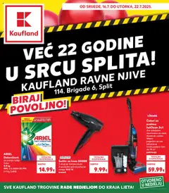 Előnézet Kaufland HR - Split-Ravne njive érvényes 2025.07.16.-tól