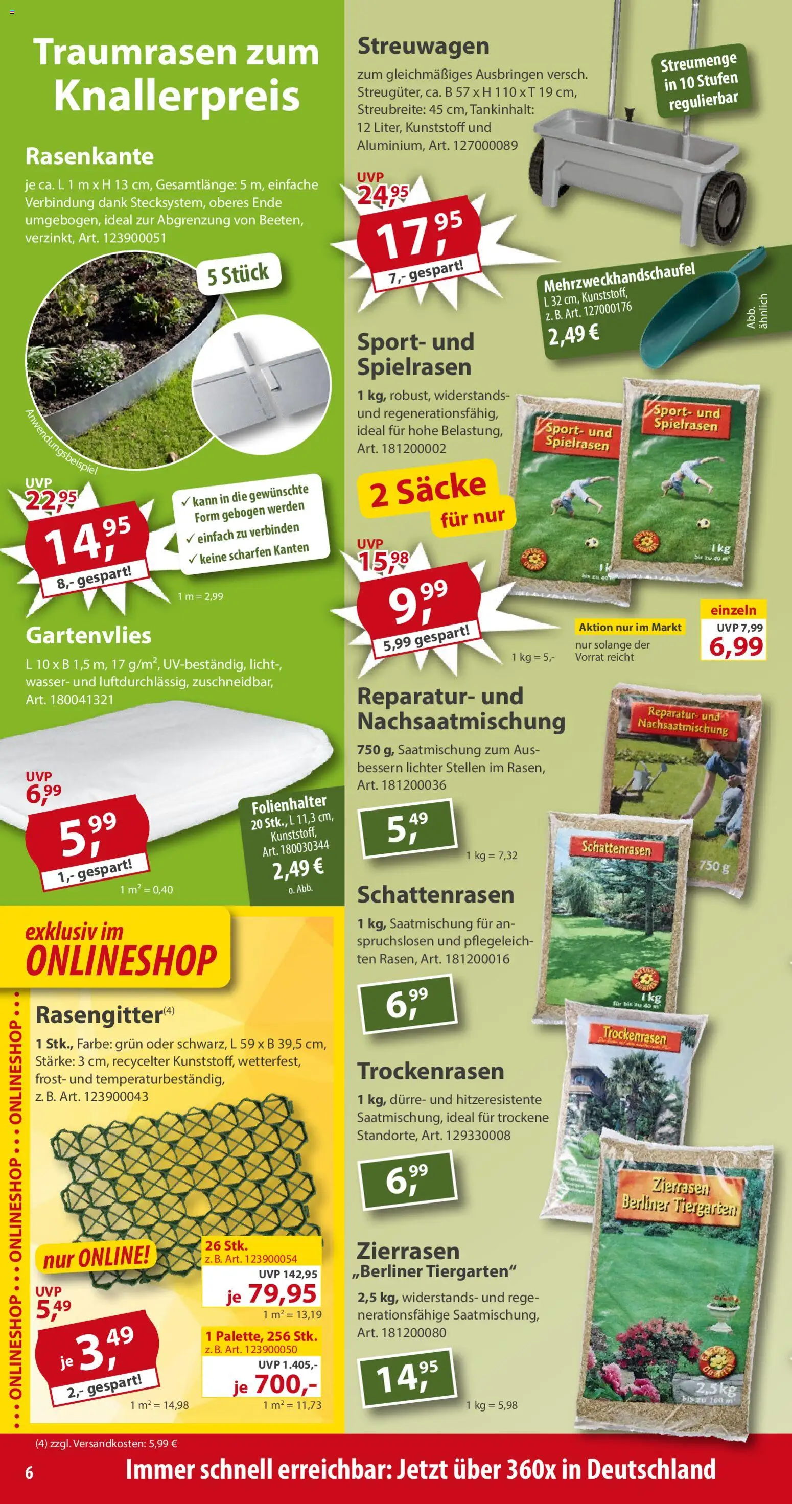 Sonderpreis Baumarkt Prospekt 	 - Seite 6 - gültig ab 07.03.2026