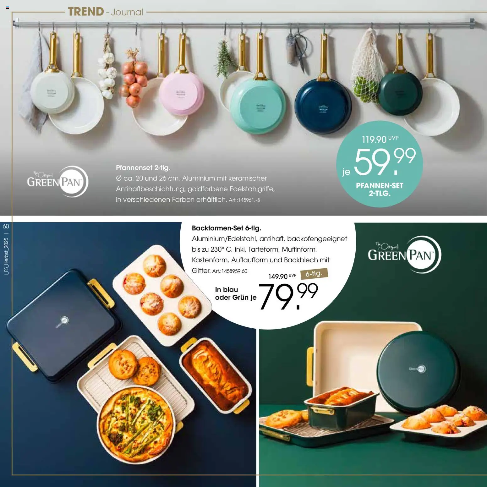 Zurbrüggen Trend-Journal Herbst - Seite 60 - gültig ab 21.10.2025