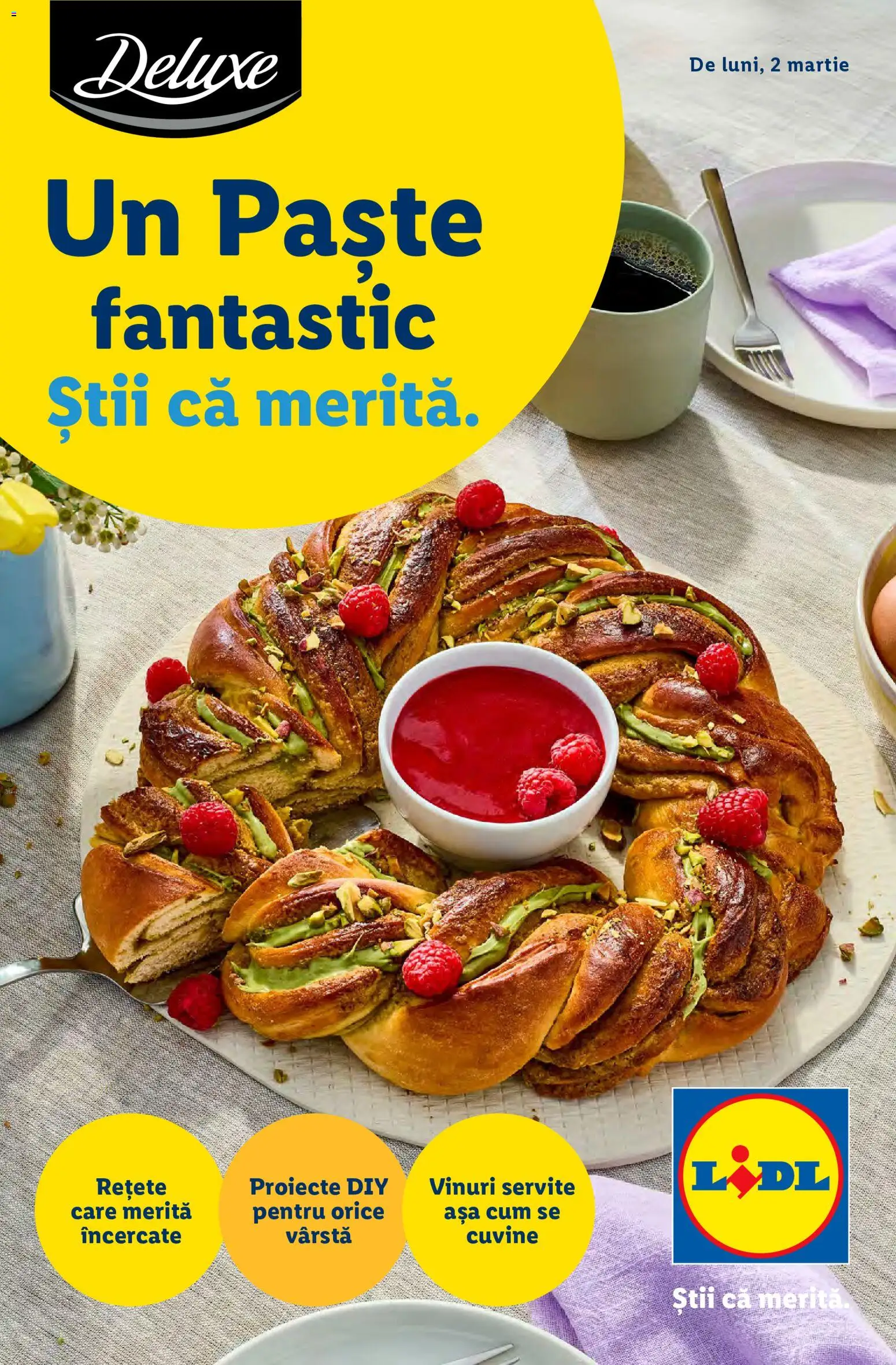 Lidl catalog - Paște - pagina 1- valabil de la 02.03.2026