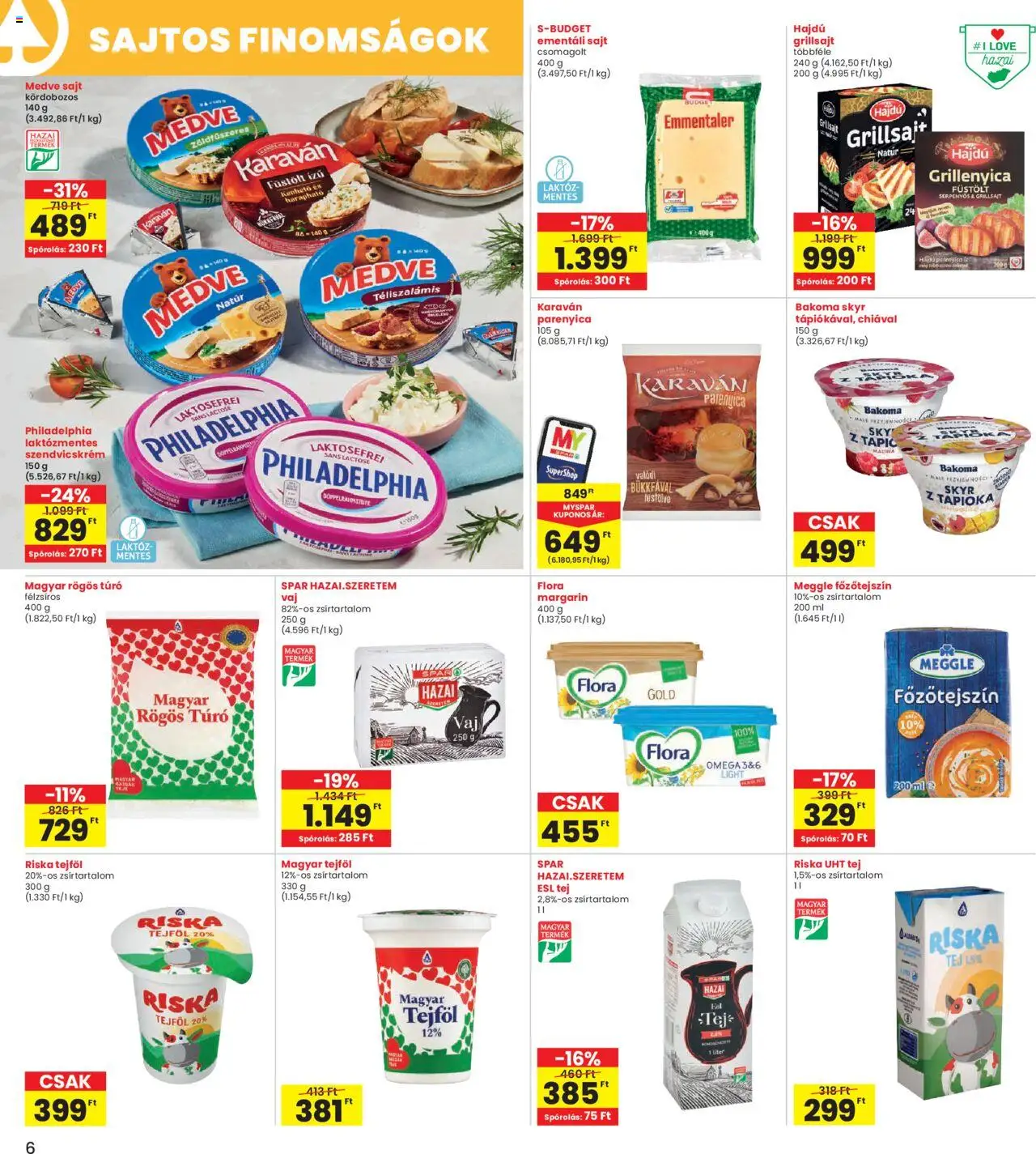 Interspar Akciós újság - 6oldal - érvényes 2025.07.17.-tól